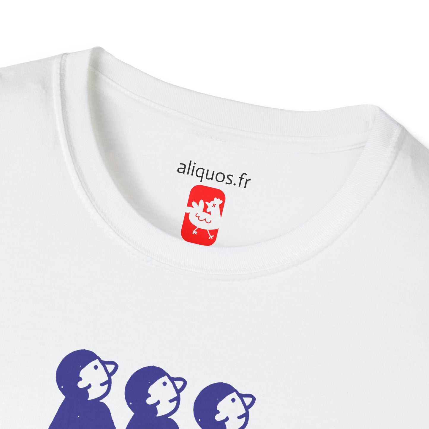 Unisex T-Shirt - Three Guys - On Verra Demain - Aliquos