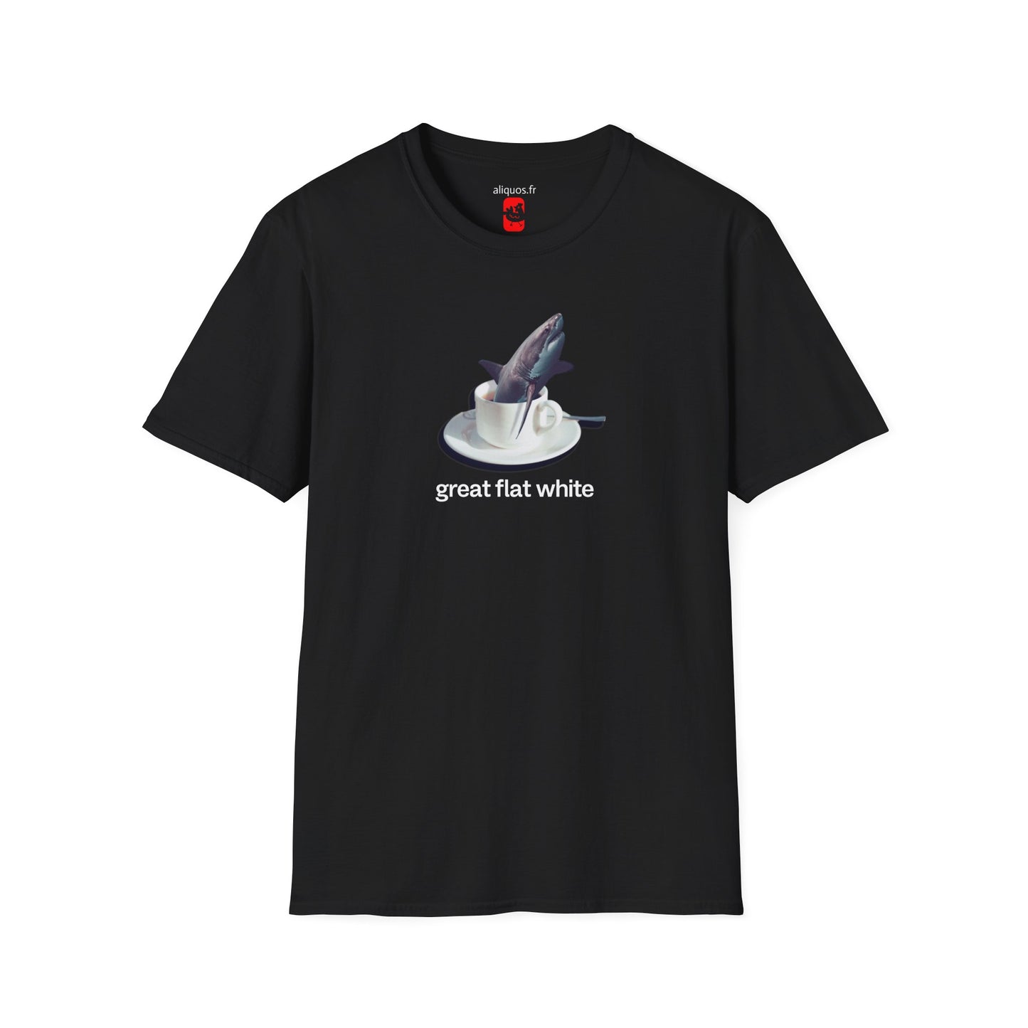 T-shirt unisexe – Great Flat White – Aliquos