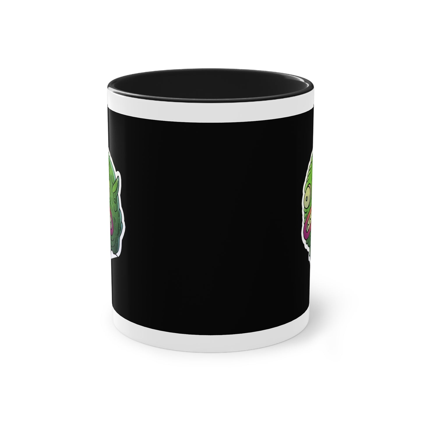 Two Tone Mug - Water Monster Design - ALIQUOS