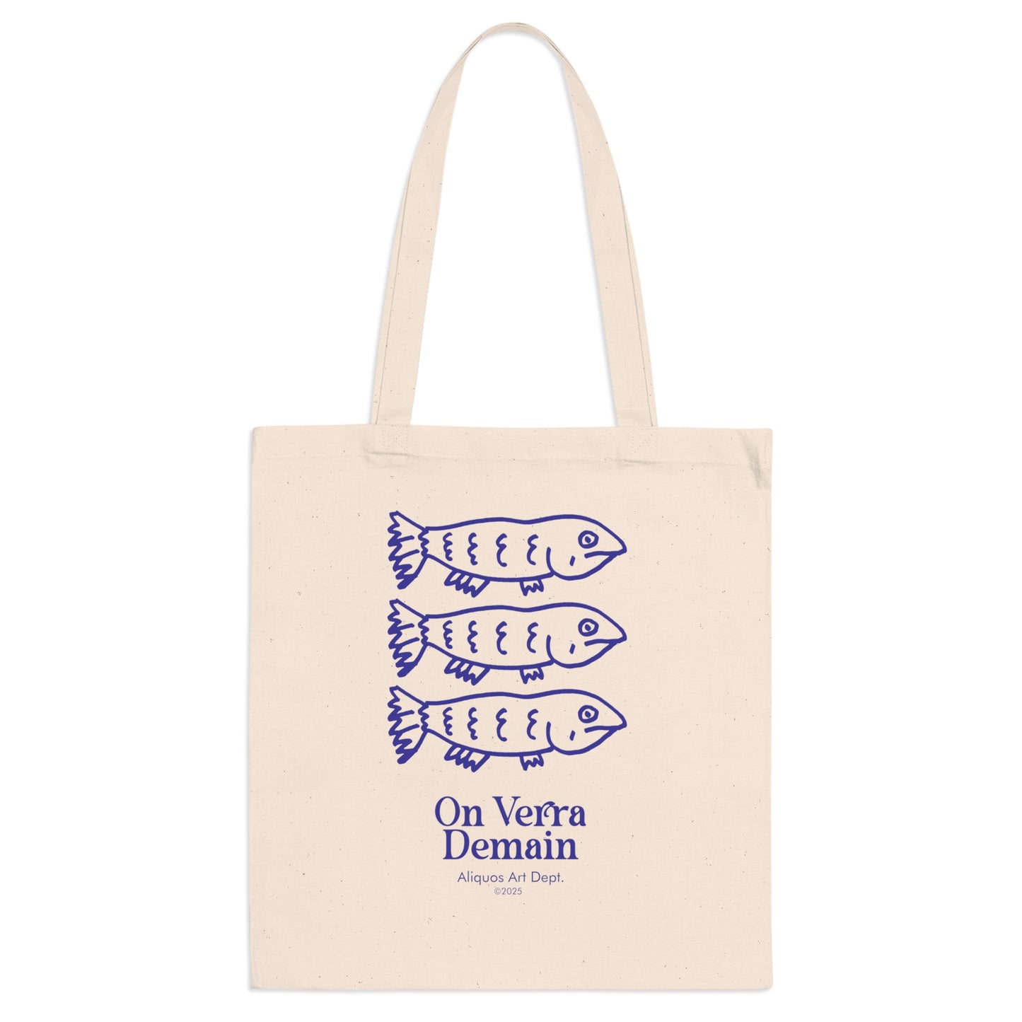 Three Fish Tote Bag - On Verra Demain - Aliquos