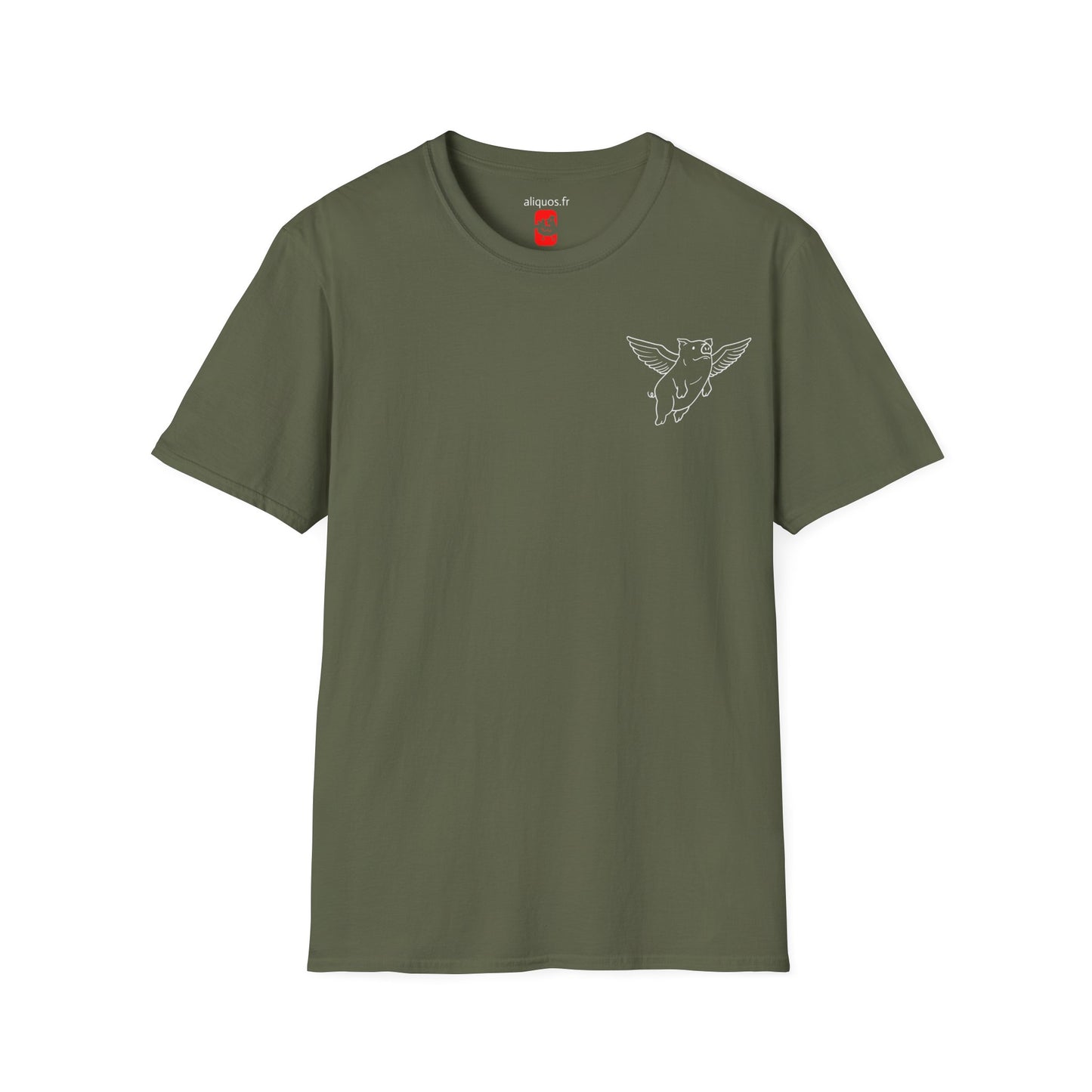 Flying Piggy Unisex Tee - ALIQUOS