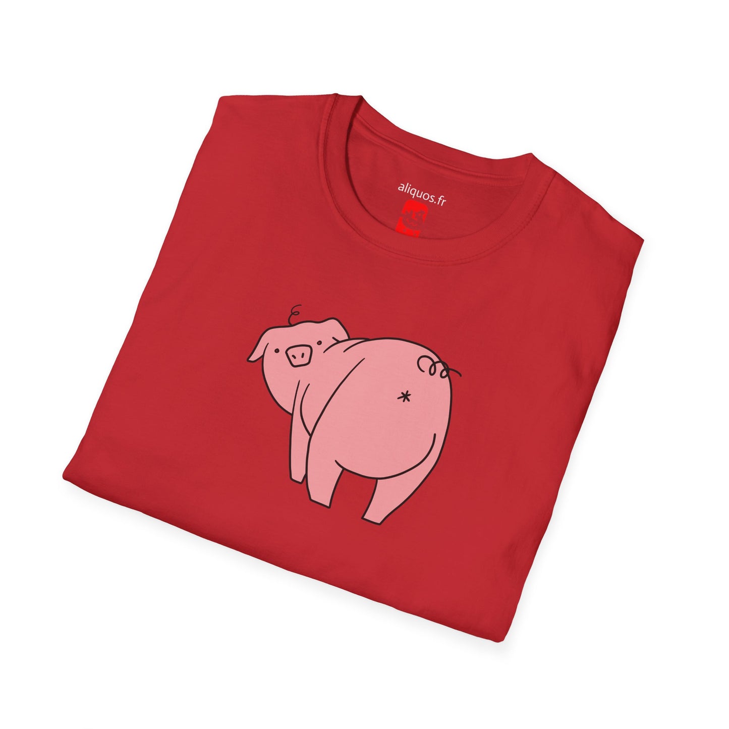 Piggy Rear Unisex Tee - ALIQUOS