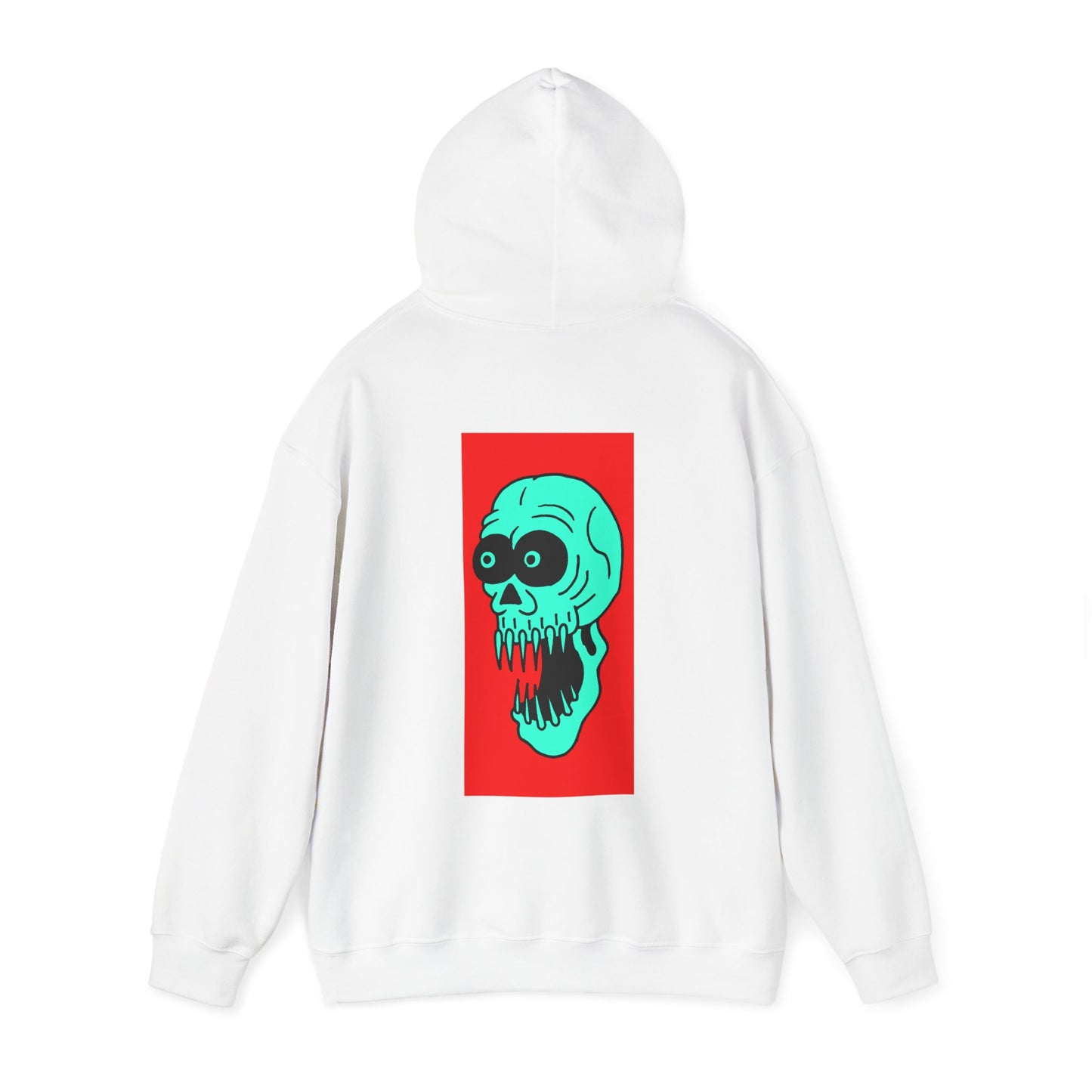 Sweat à capuche unisexe - Monstre fluo