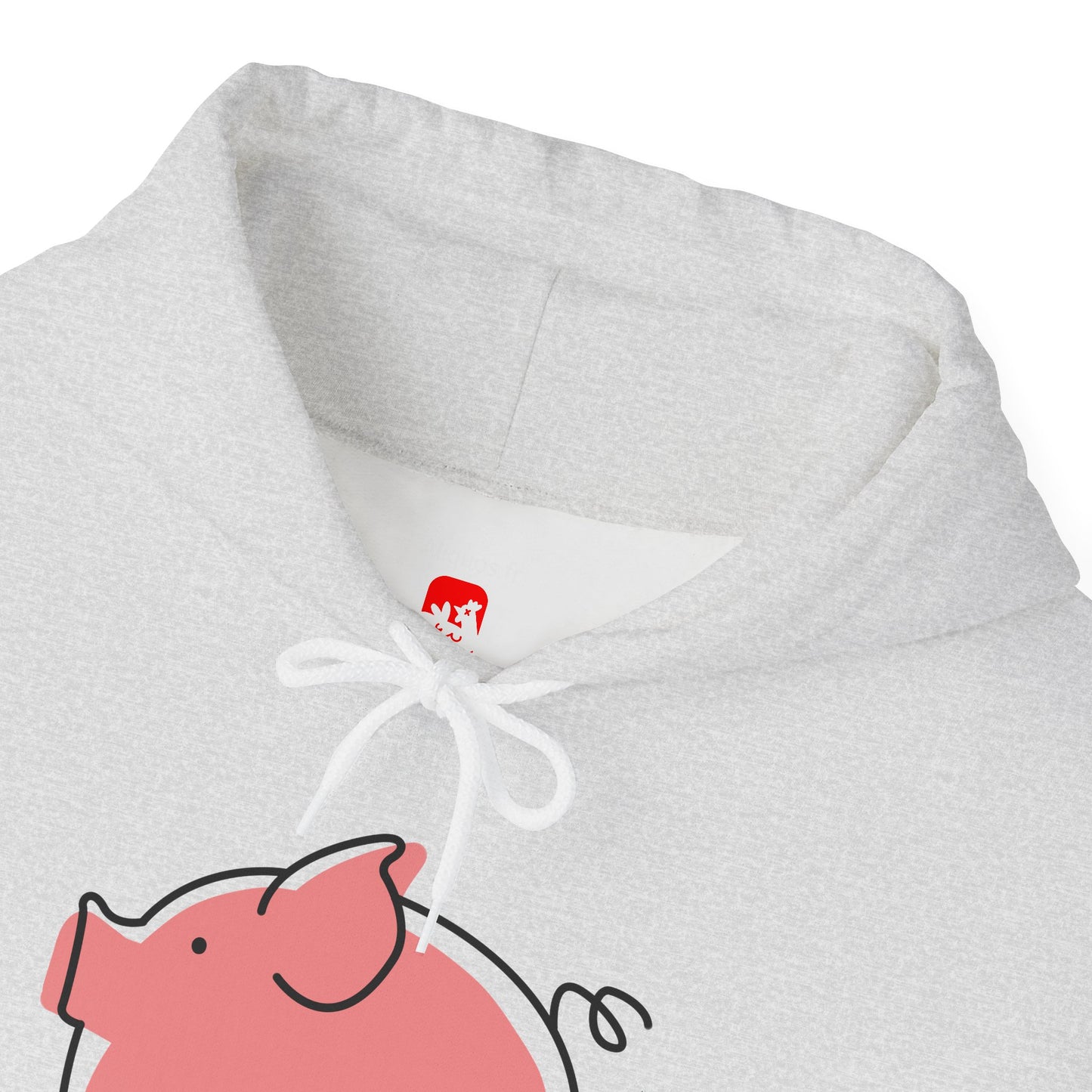 Pudgy Piggy Unisex Hooded Sweatshirt - ALIQUOS