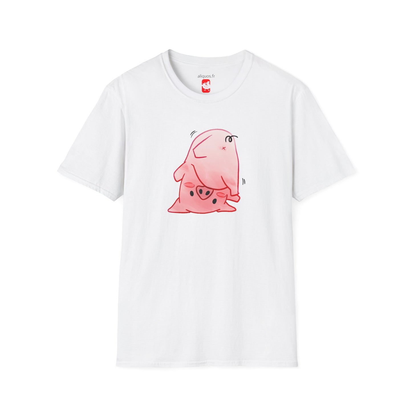 Unisex T-Shirt - Handstand Piggy - Aliquos
