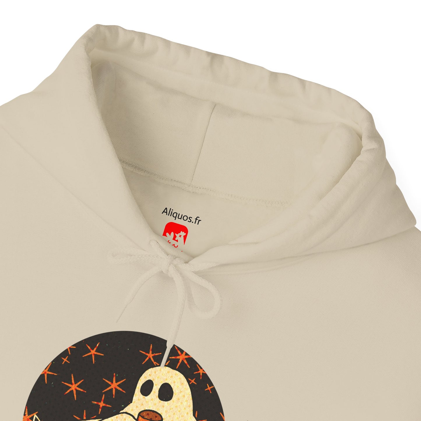 Sweat à capuche unisexe - Motif « Moonlit Coffee »