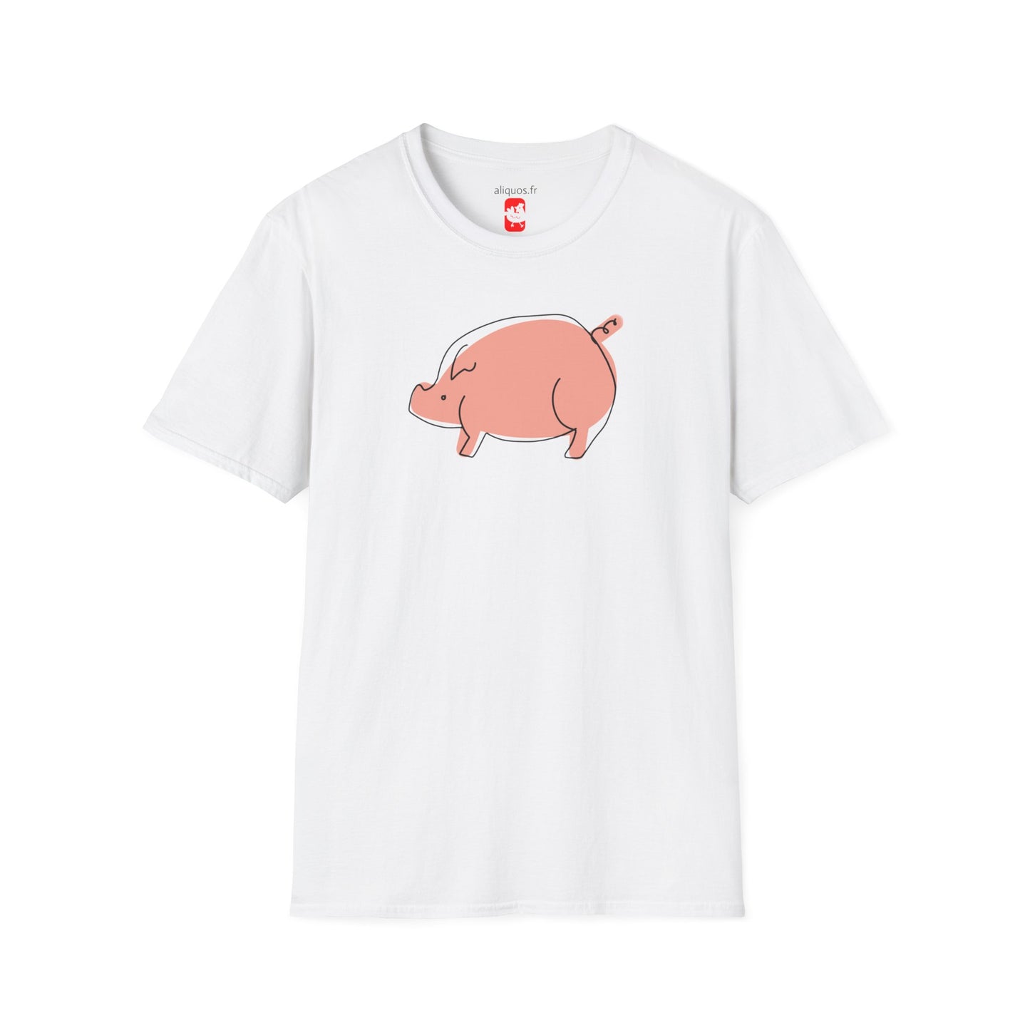 Chubby Piggy Unisex Tee - ALIQUOS