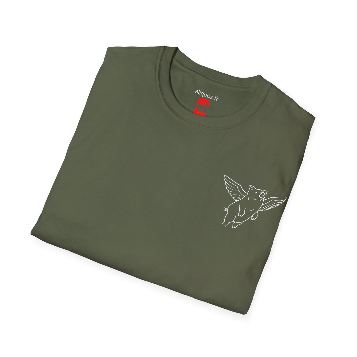 Flying Piggy Unisex Tee - ALIQUOS