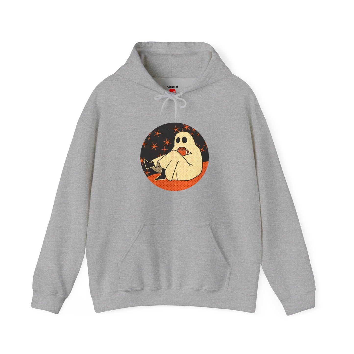 Sweat à capuche unisexe - Motif « Moonlit Coffee »