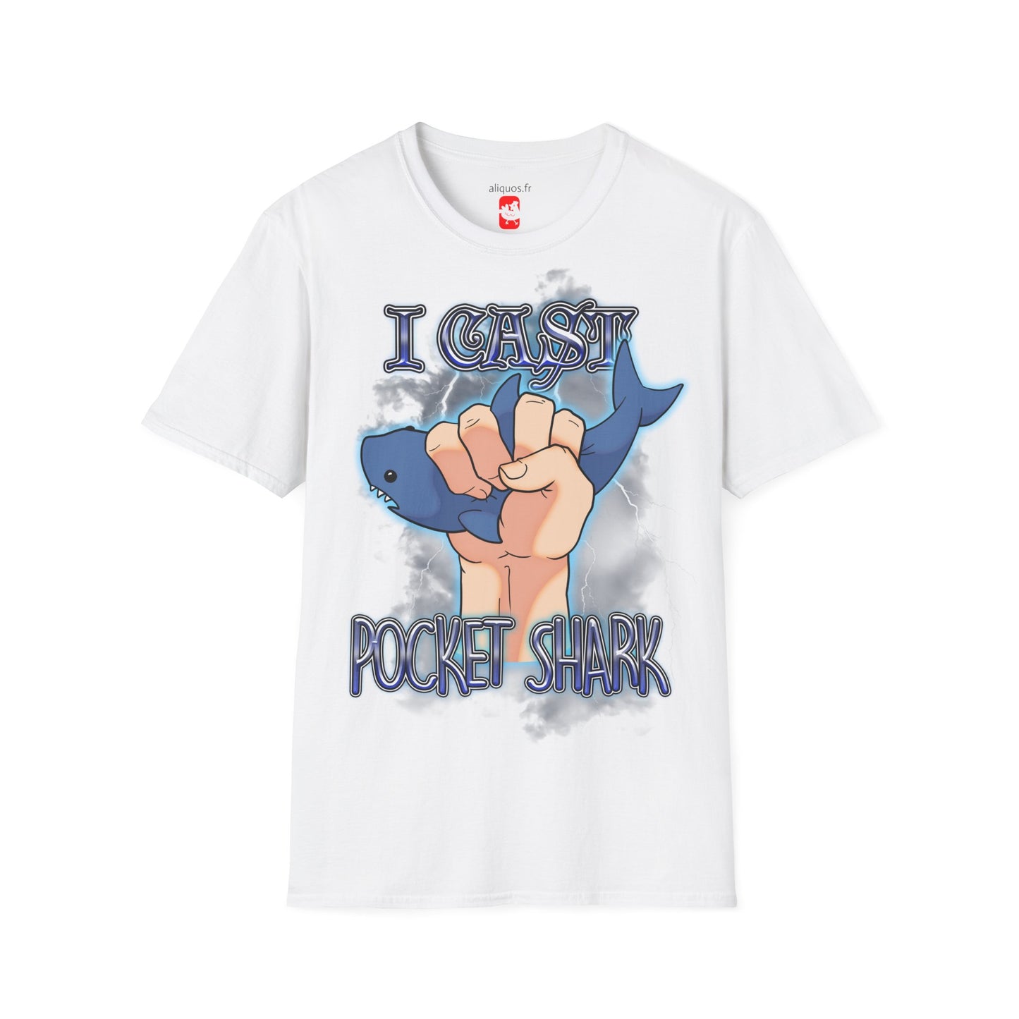 Unisex T-Shirt - Pocket Shark - Aliquos