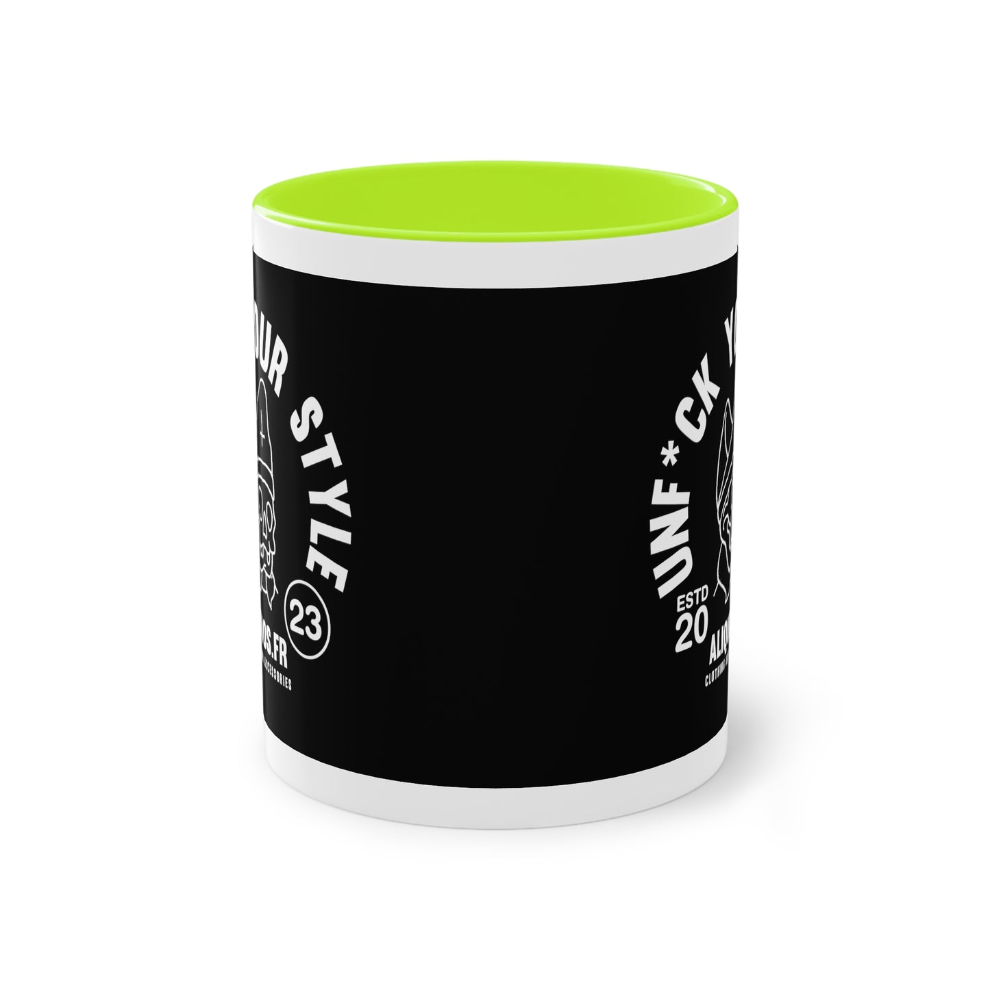 Evil Bishop Two-Tone Coffee Mug, 11oz - ALIQUOS
