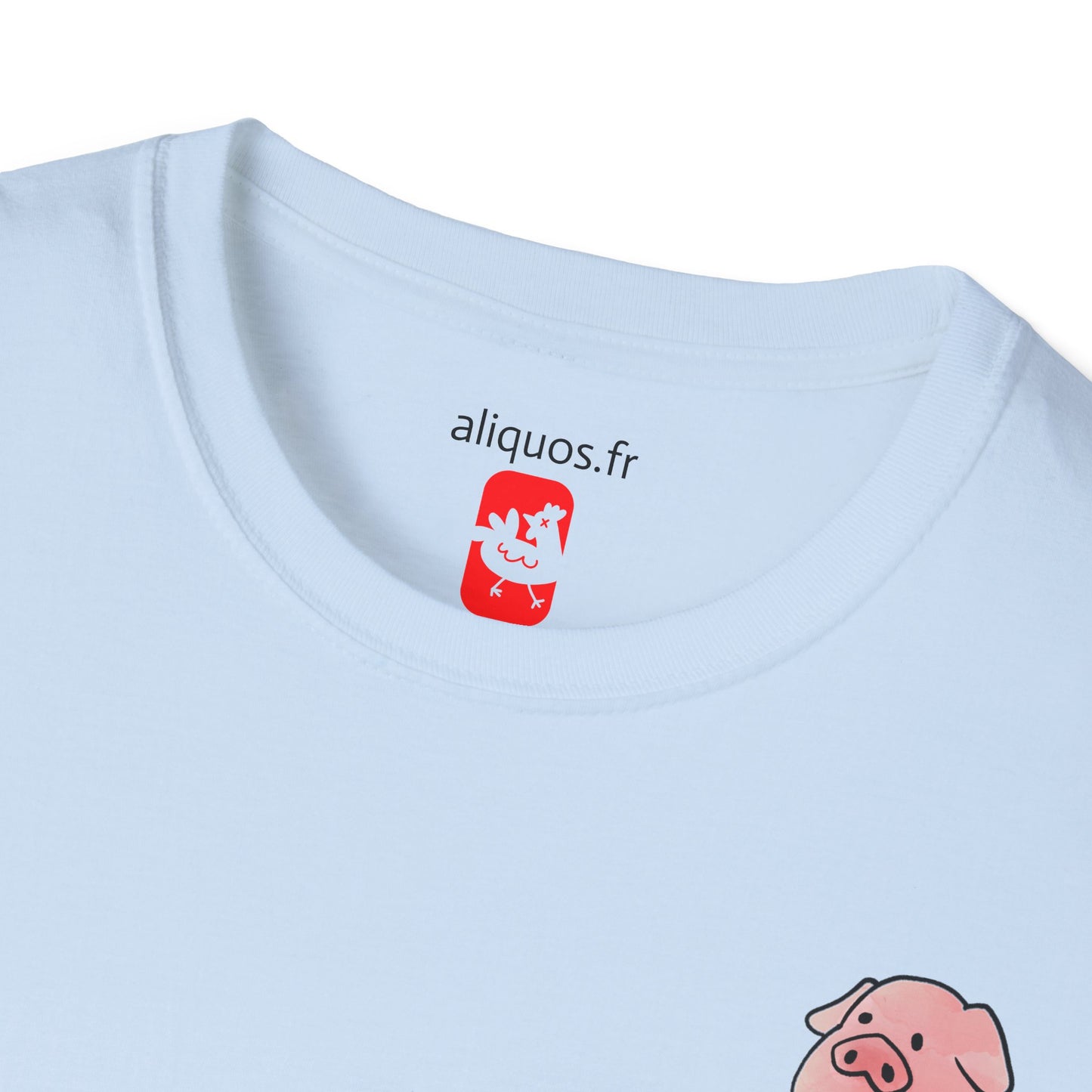 Unisex T-Shirt - Sitting Piggy - Aliquos