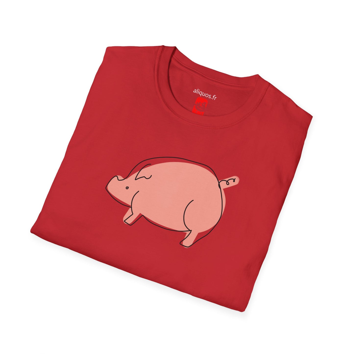 Chubby Piggy Unisex Tee - ALIQUOS