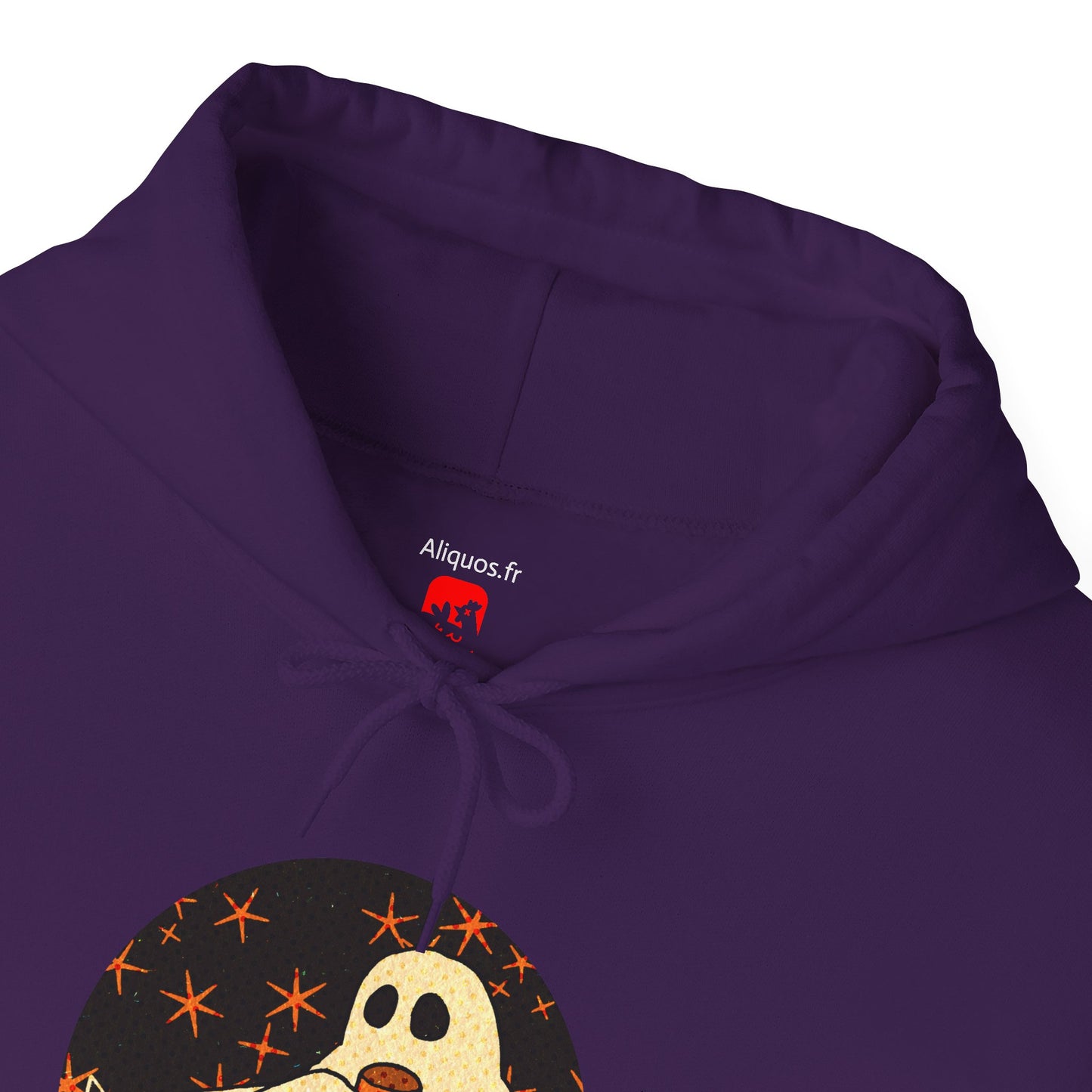 Sweat à capuche unisexe - Motif « Moonlit Coffee »