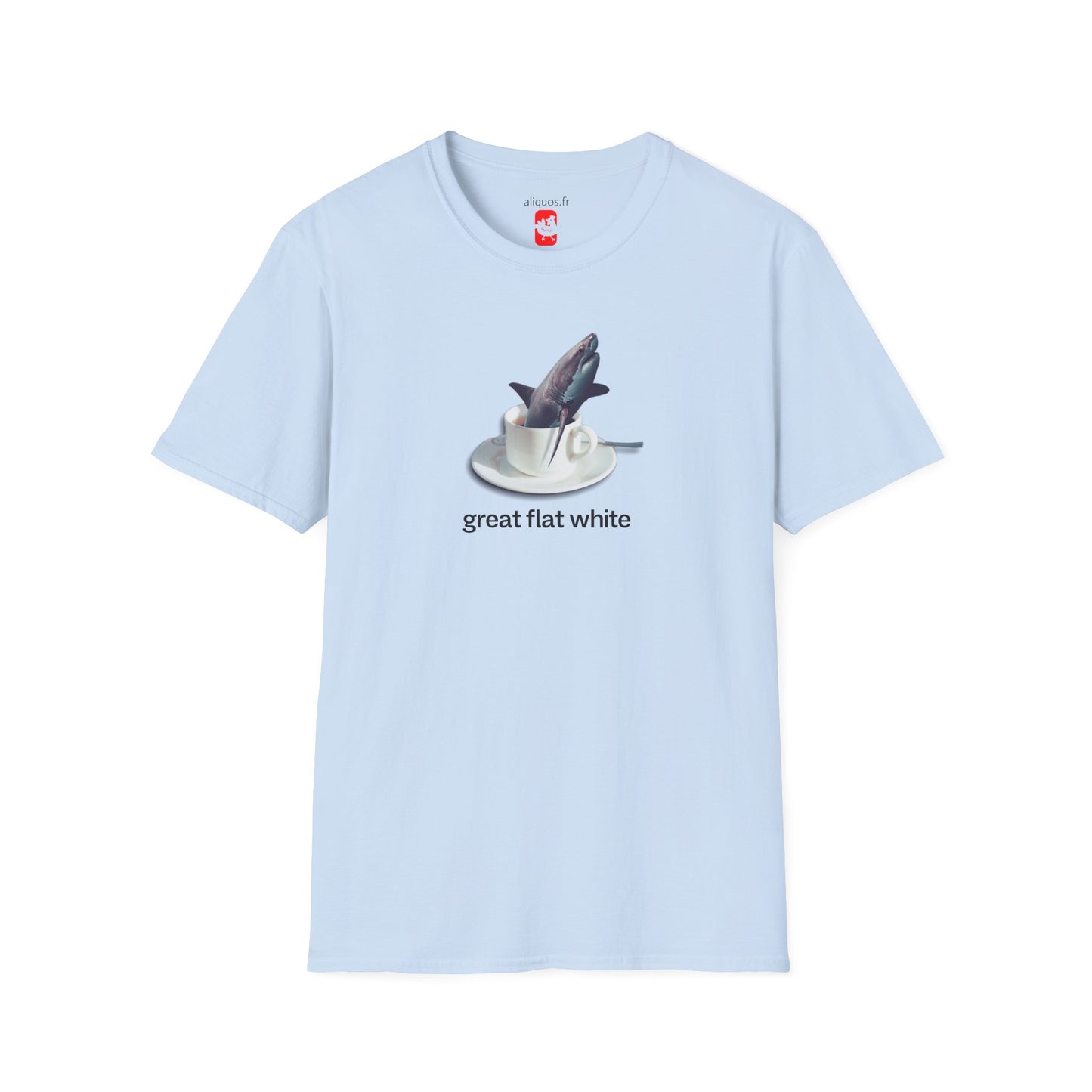 T-shirt unisexe – Great Flat White – Aliquos