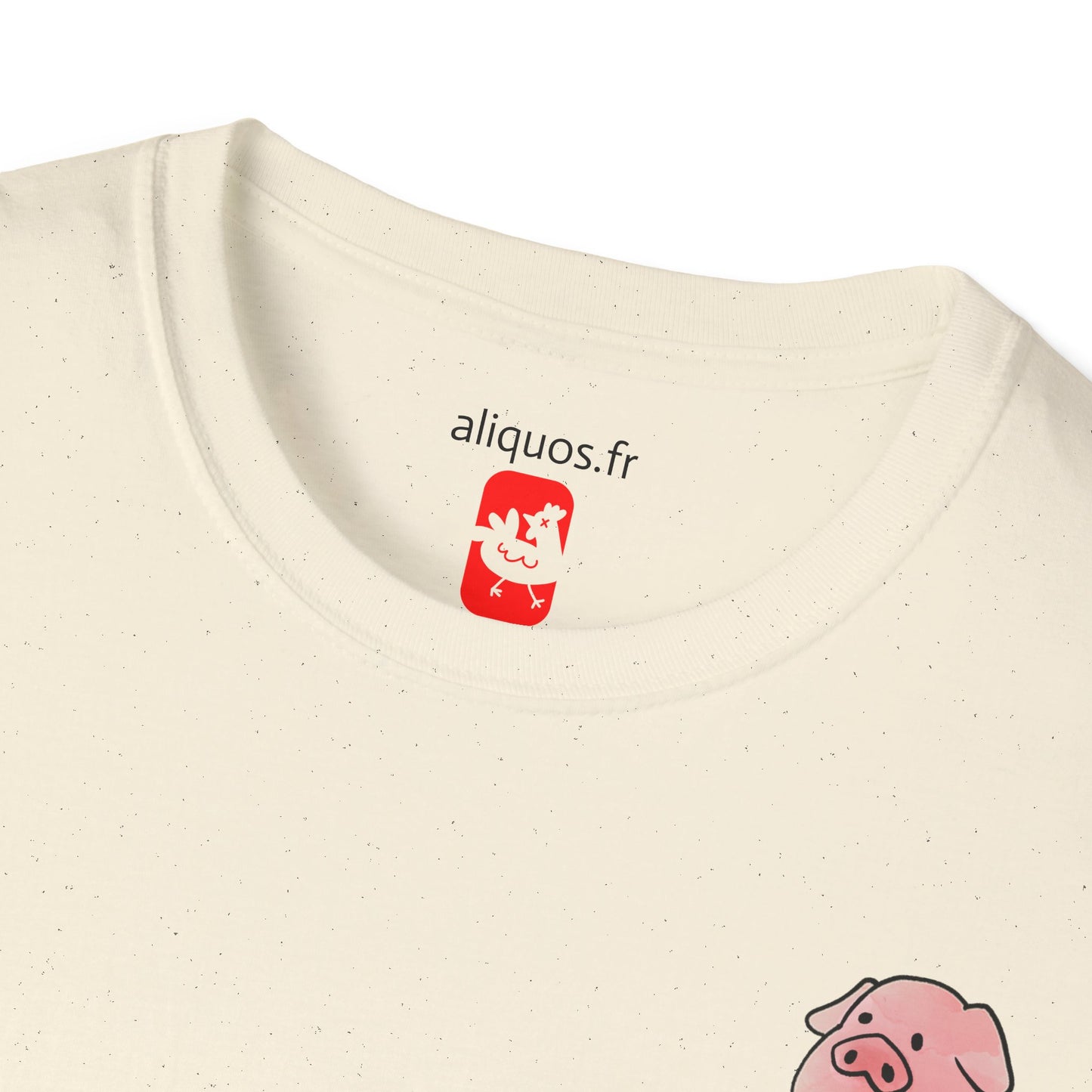 Unisex T-Shirt - Sitting Piggy - Aliquos