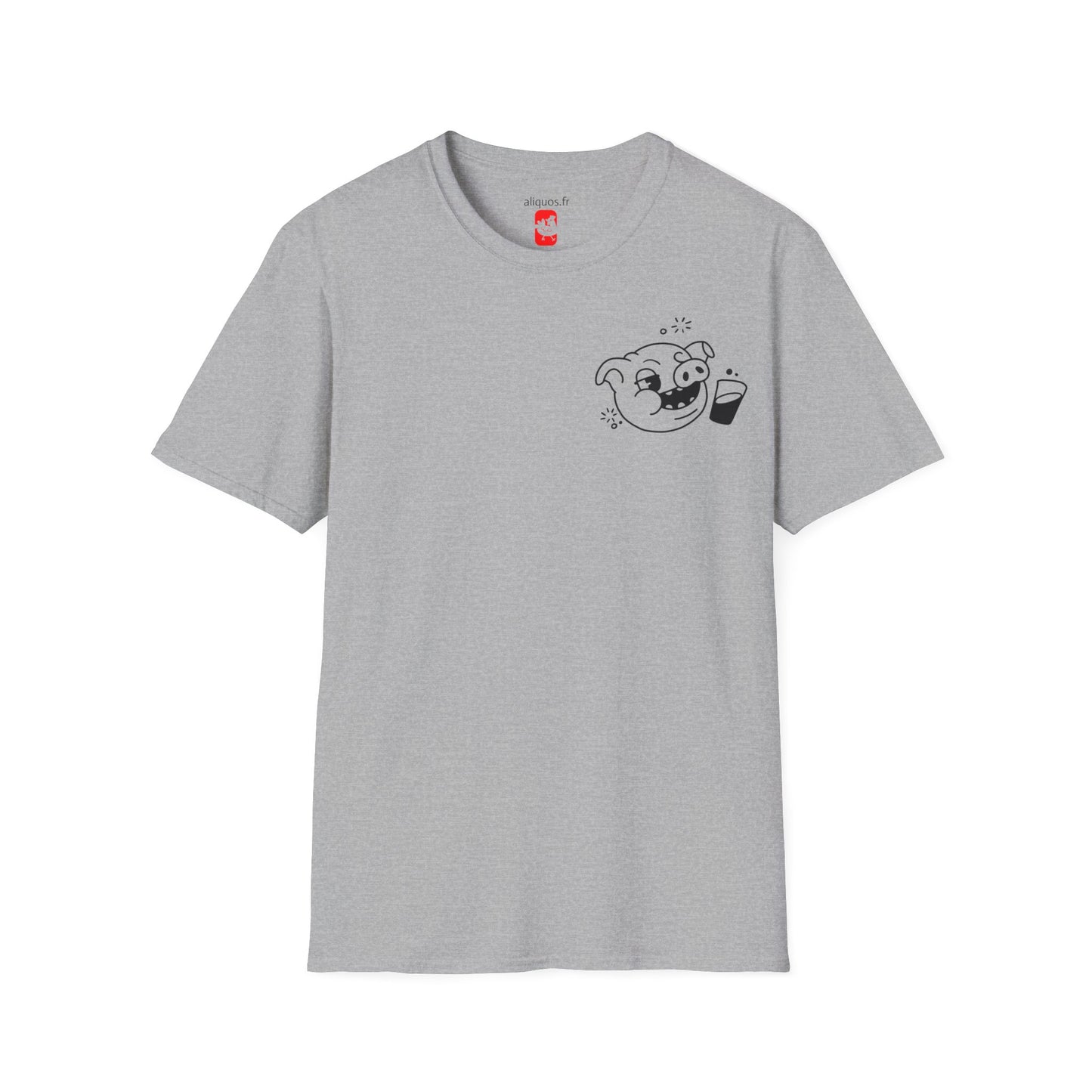 Drunken Piggy Unisex Tee - ALIQUOS