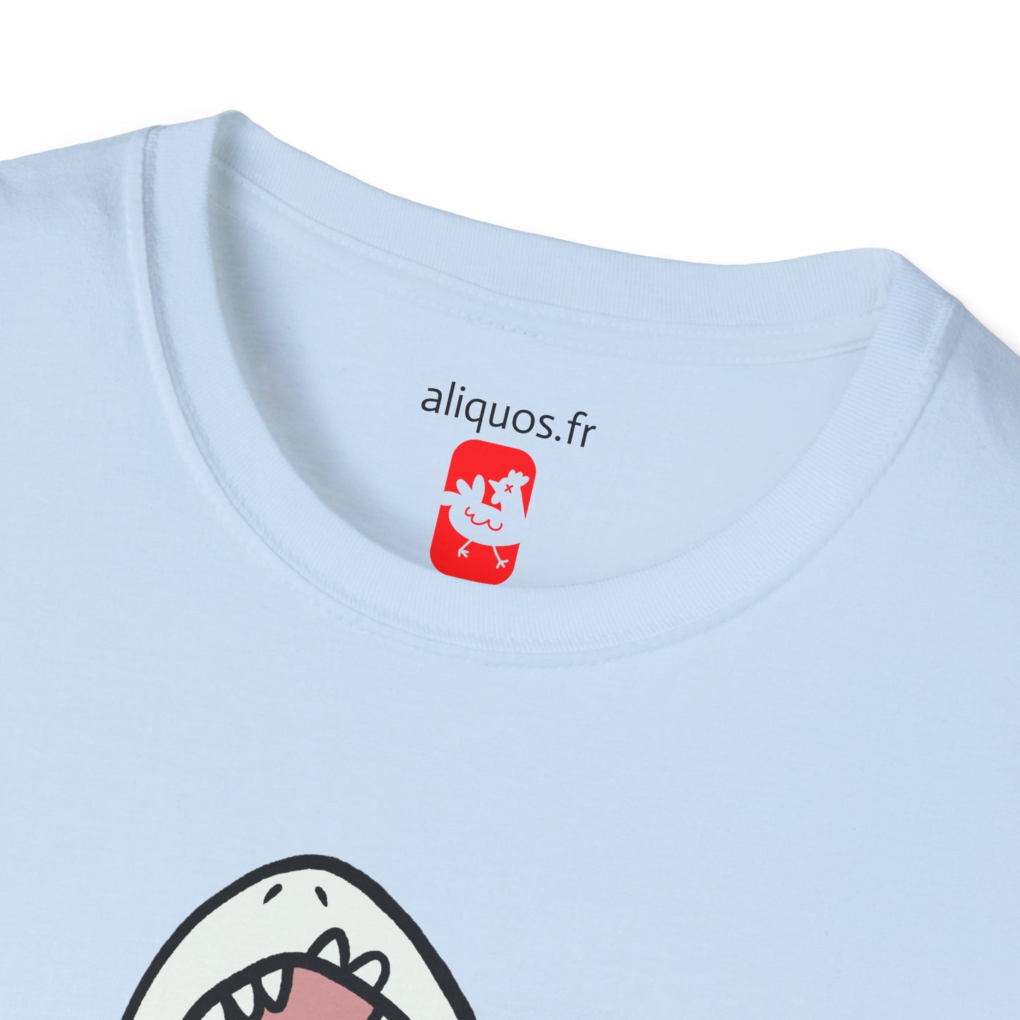 Unisex T-Shirt - Screaming Shark - Aliquos