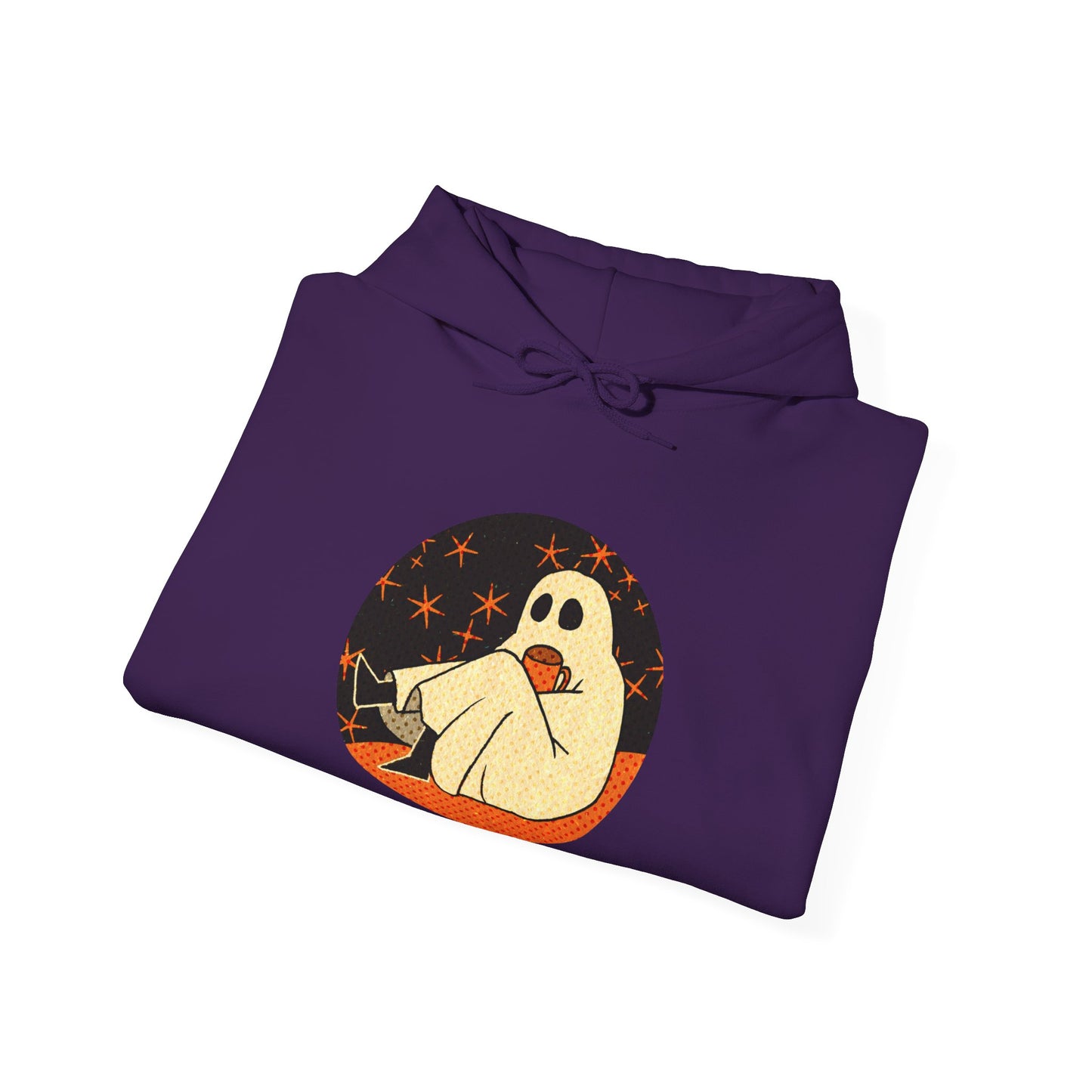 Sweat à capuche unisexe - Motif « Moonlit Coffee »