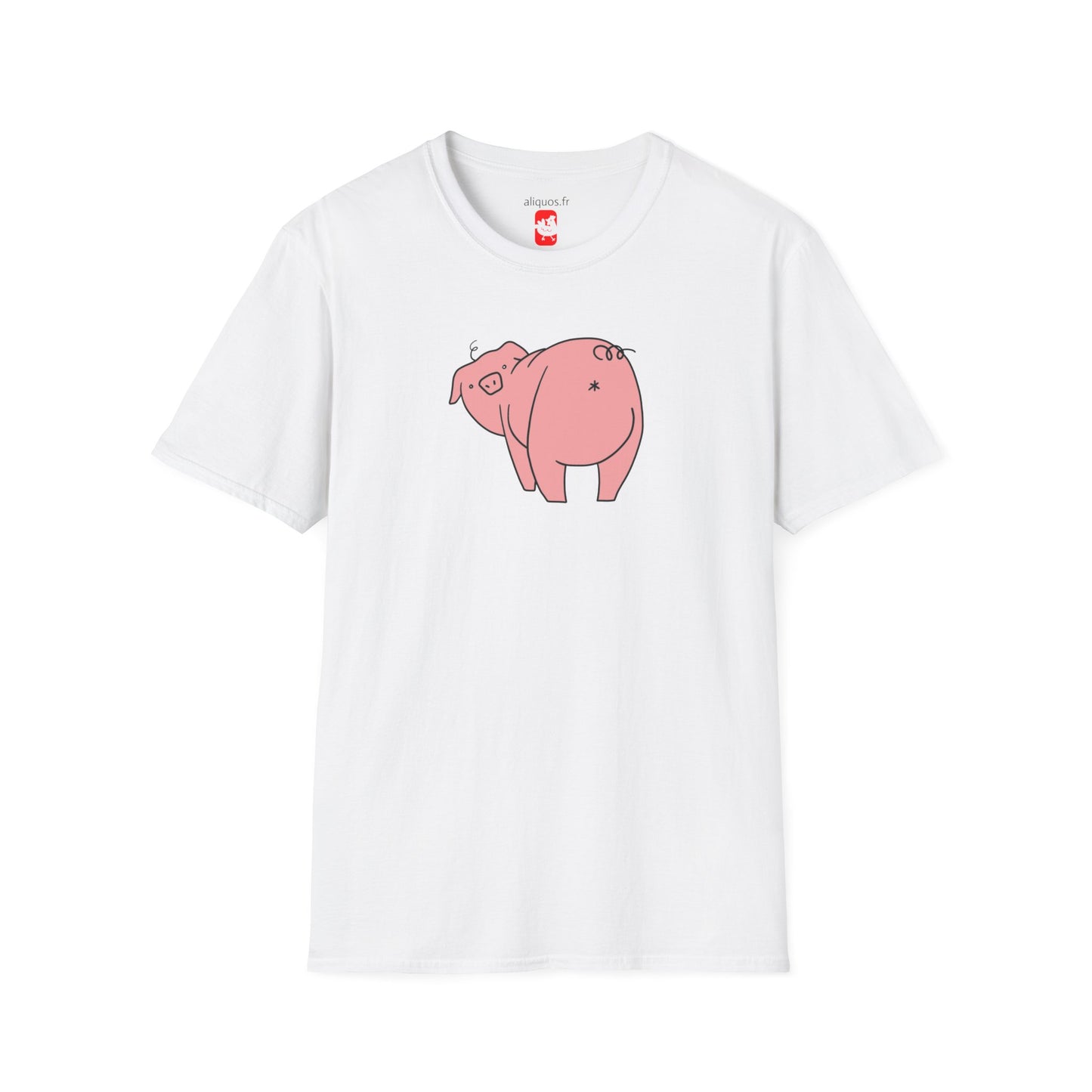 Piggy Rear Unisex Tee - ALIQUOS