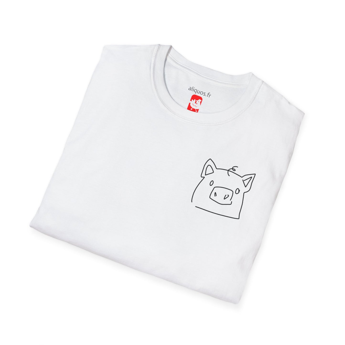 Piggy Face Unisex Tee - ALIQUOS