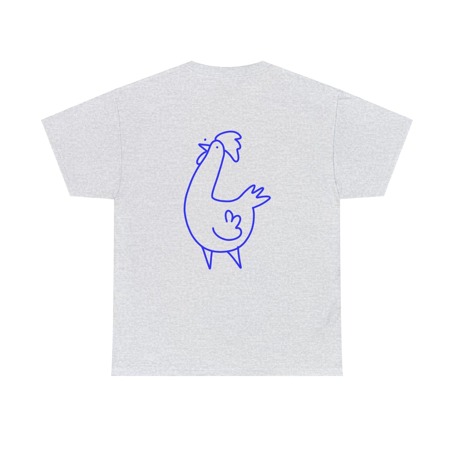 Men's Blue Chicken Tee - ALIQUOS