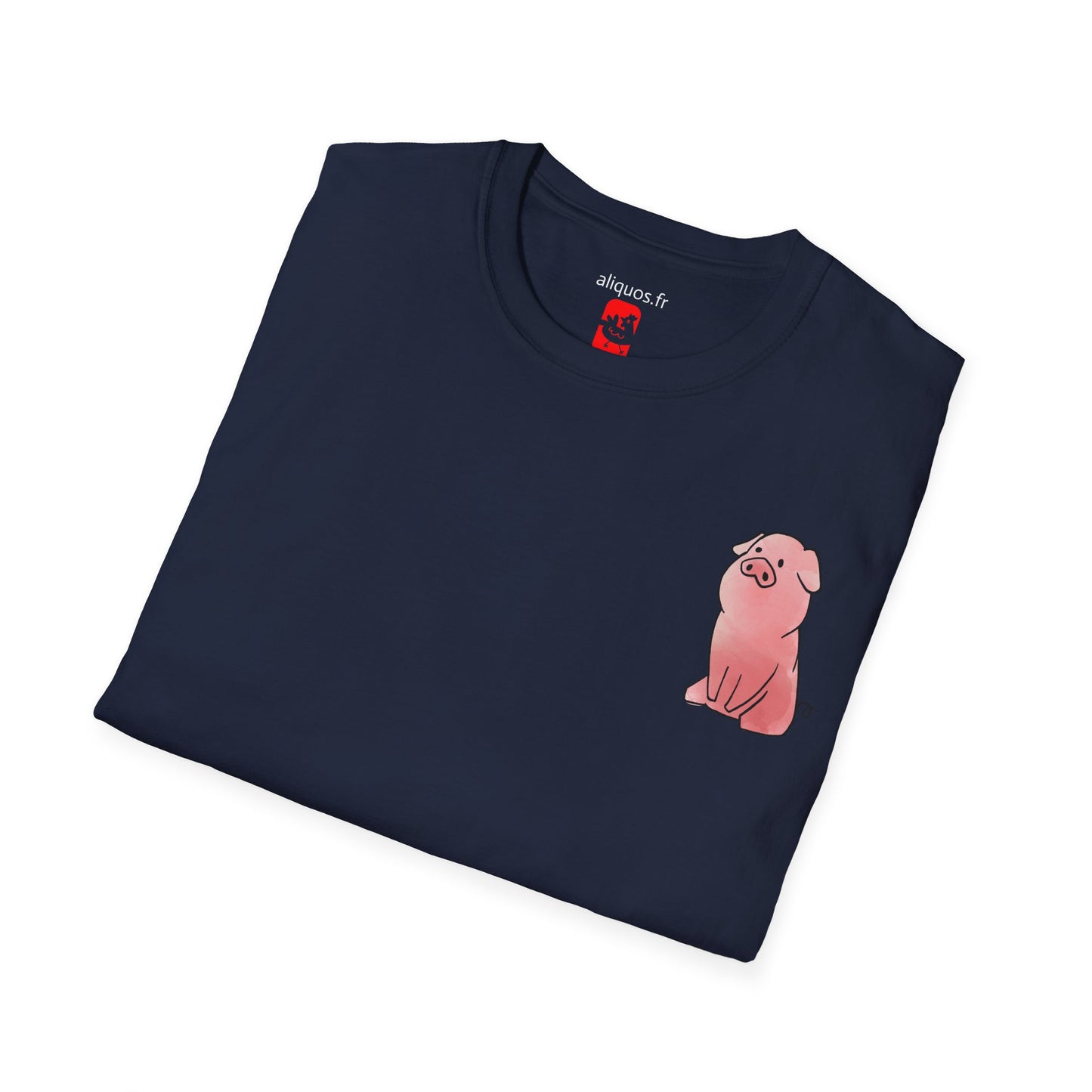 Unisex T-Shirt - Sitting Piggy - Aliquos