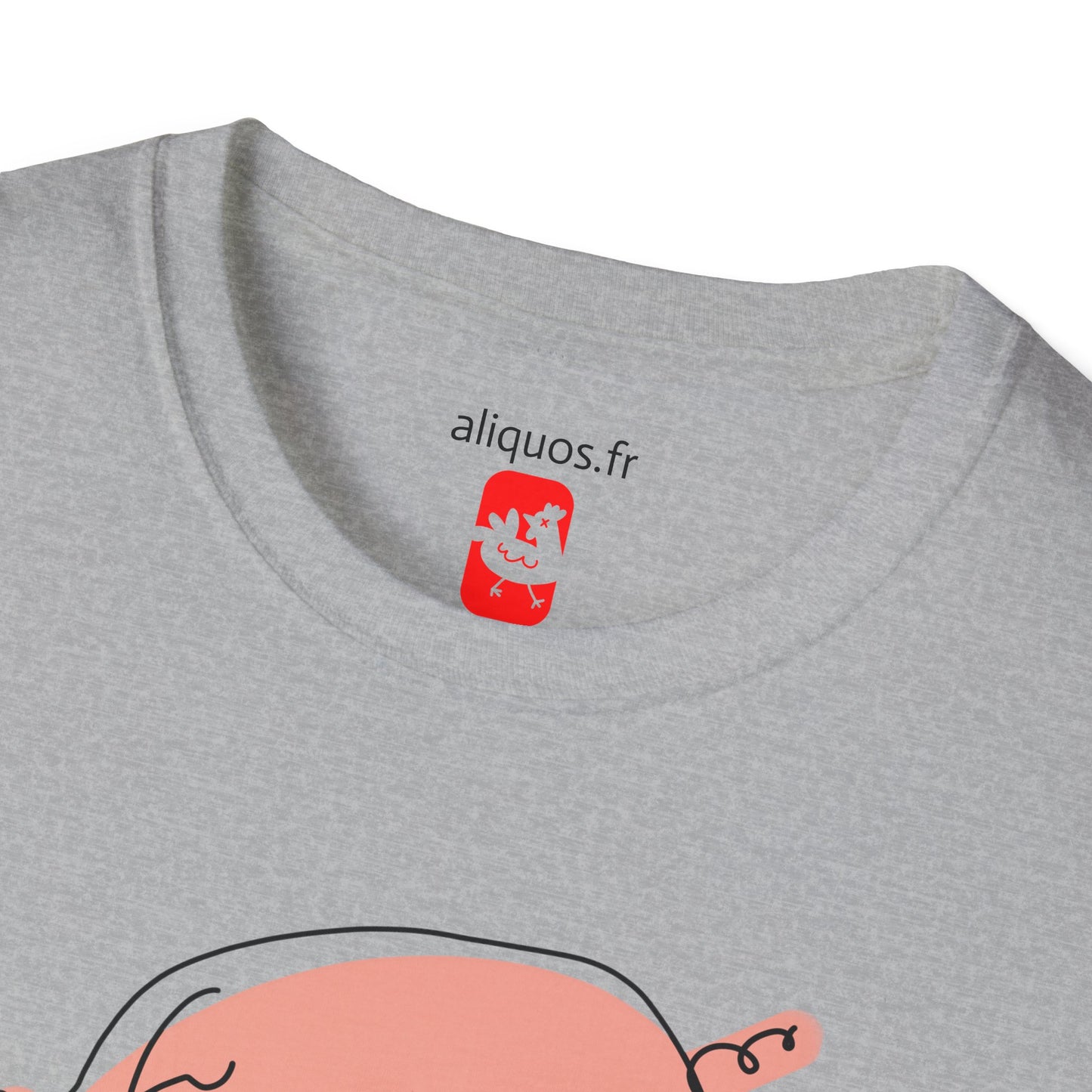 Chubby Piggy Unisex Tee - ALIQUOS