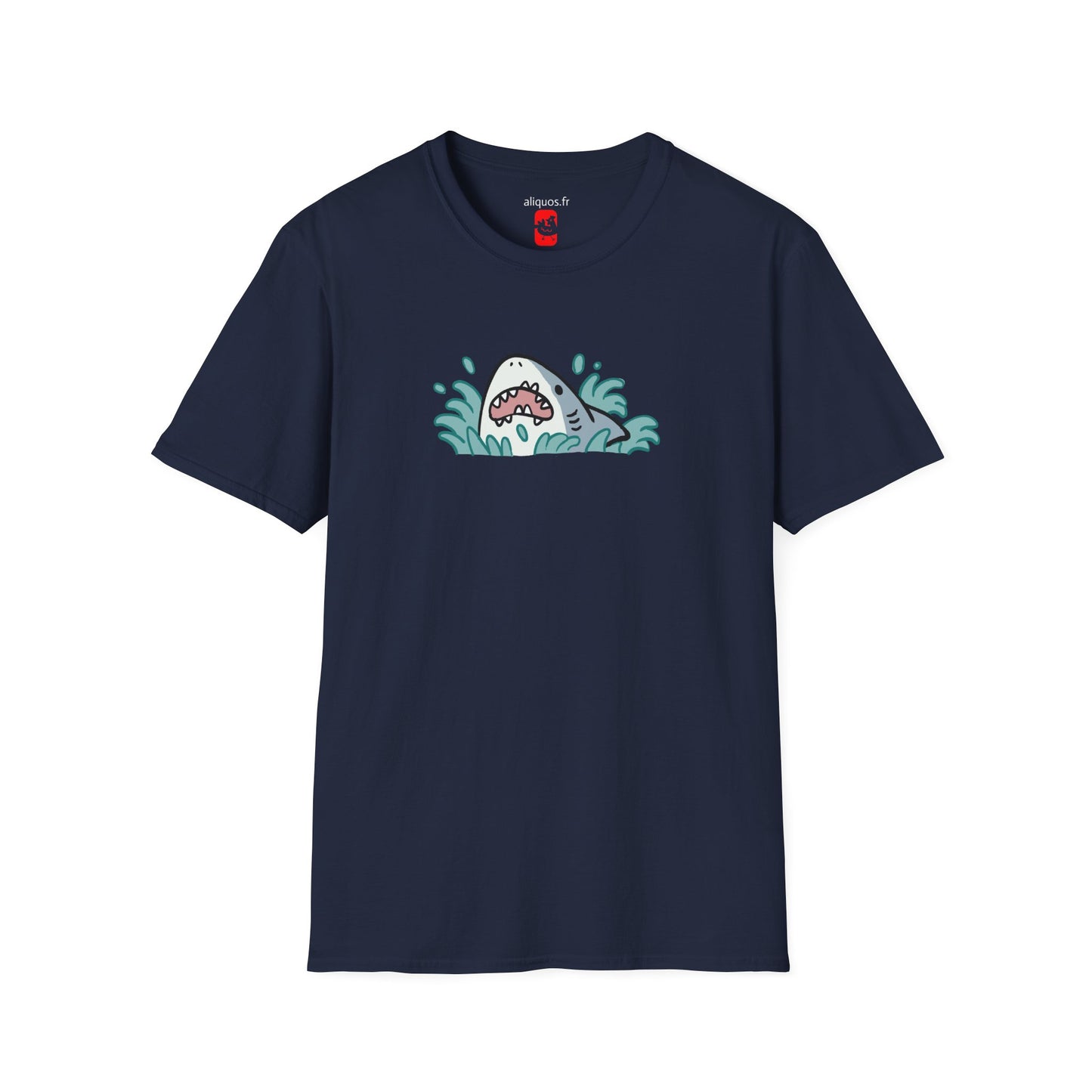 T-shirt unisexe - Surprise Shark - Aliquos