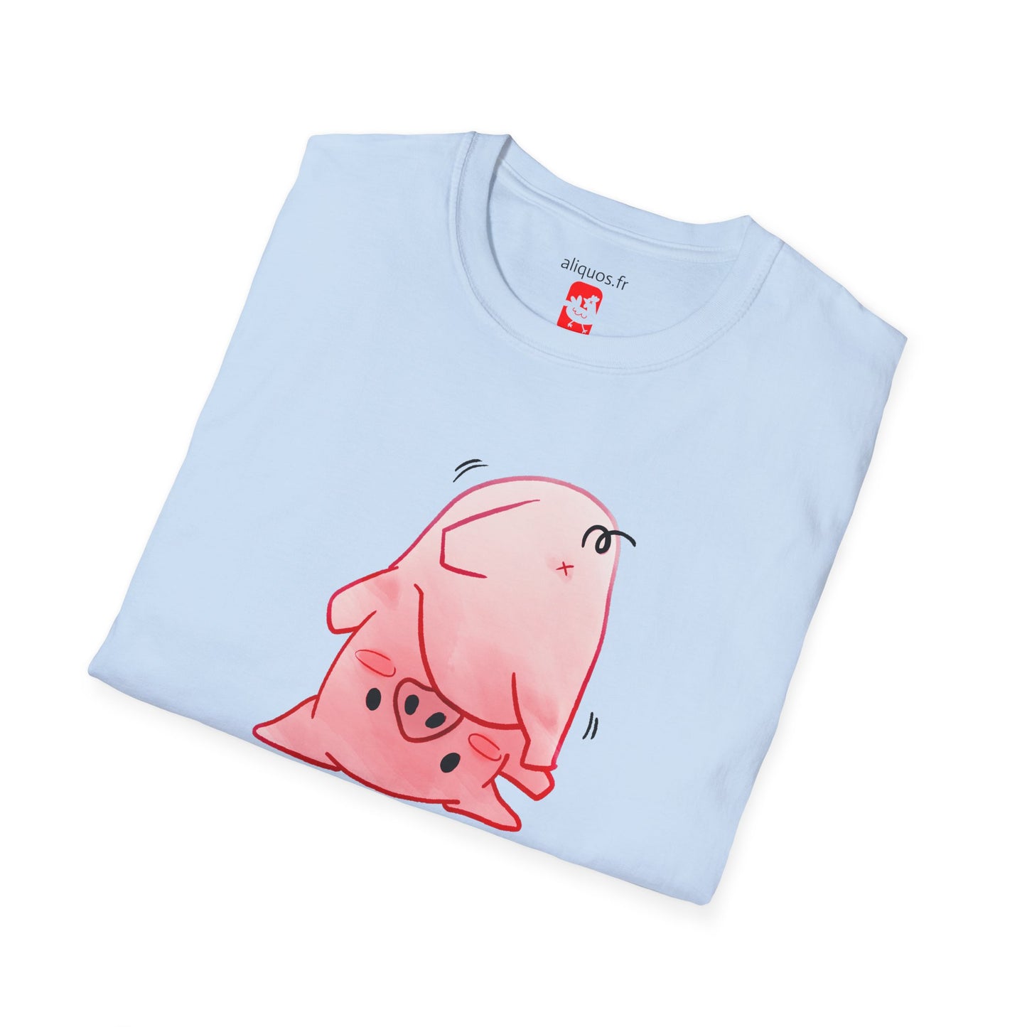 Unisex T-Shirt - Handstand Piggy - Aliquos