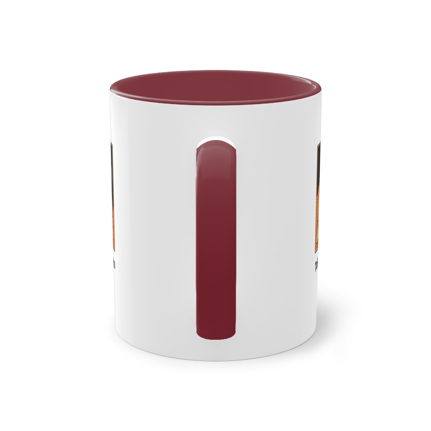 Two Tone Mug - 'Dogs Won't Ghost You' - ALIQUOS