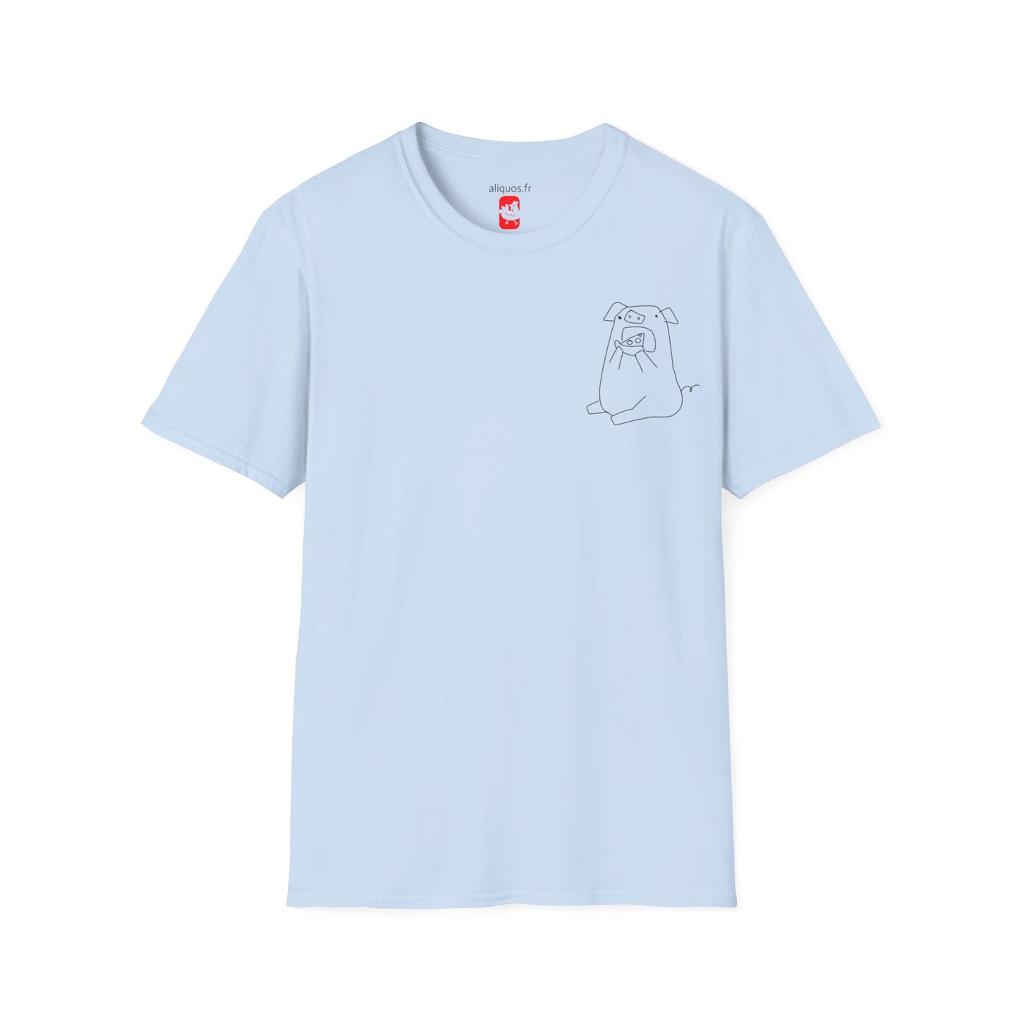 Pizza Piggy Unisex Tee - ALIQUOS
