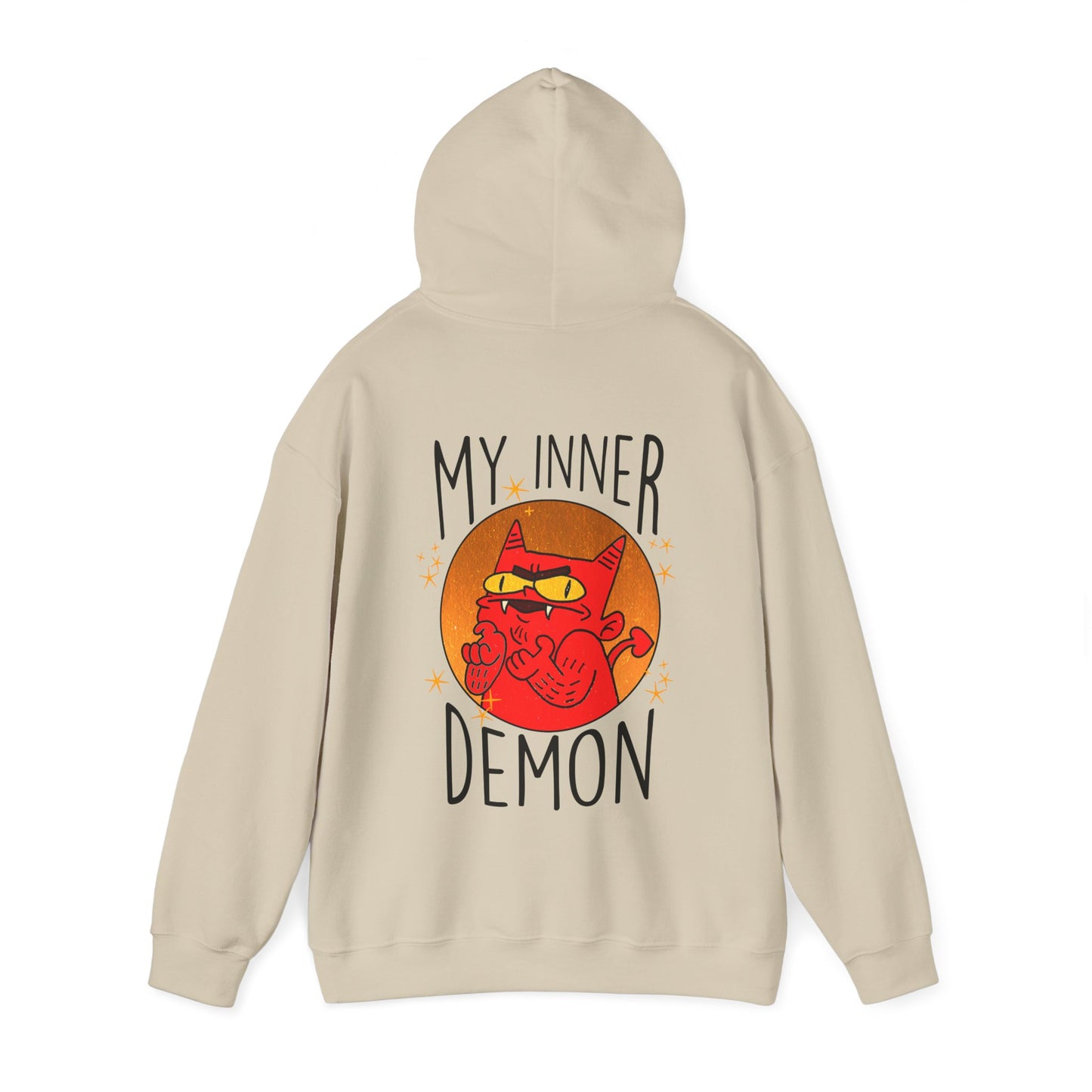 Sweat à capuche unisexe - Motif « Mon démon intérieur »