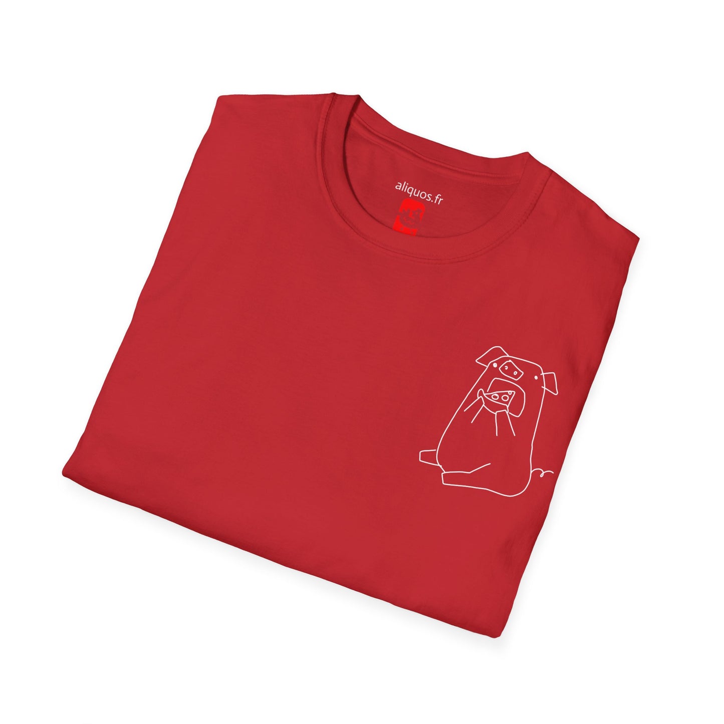 Pizza Piggy Unisex Tee - ALIQUOS