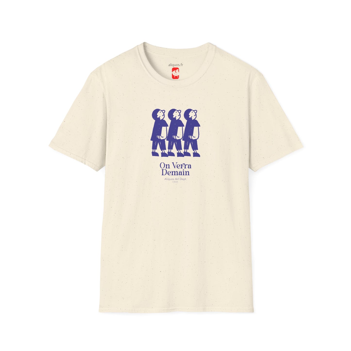 Unisex T-Shirt - Three Guys - On Verra Demain - Aliquos