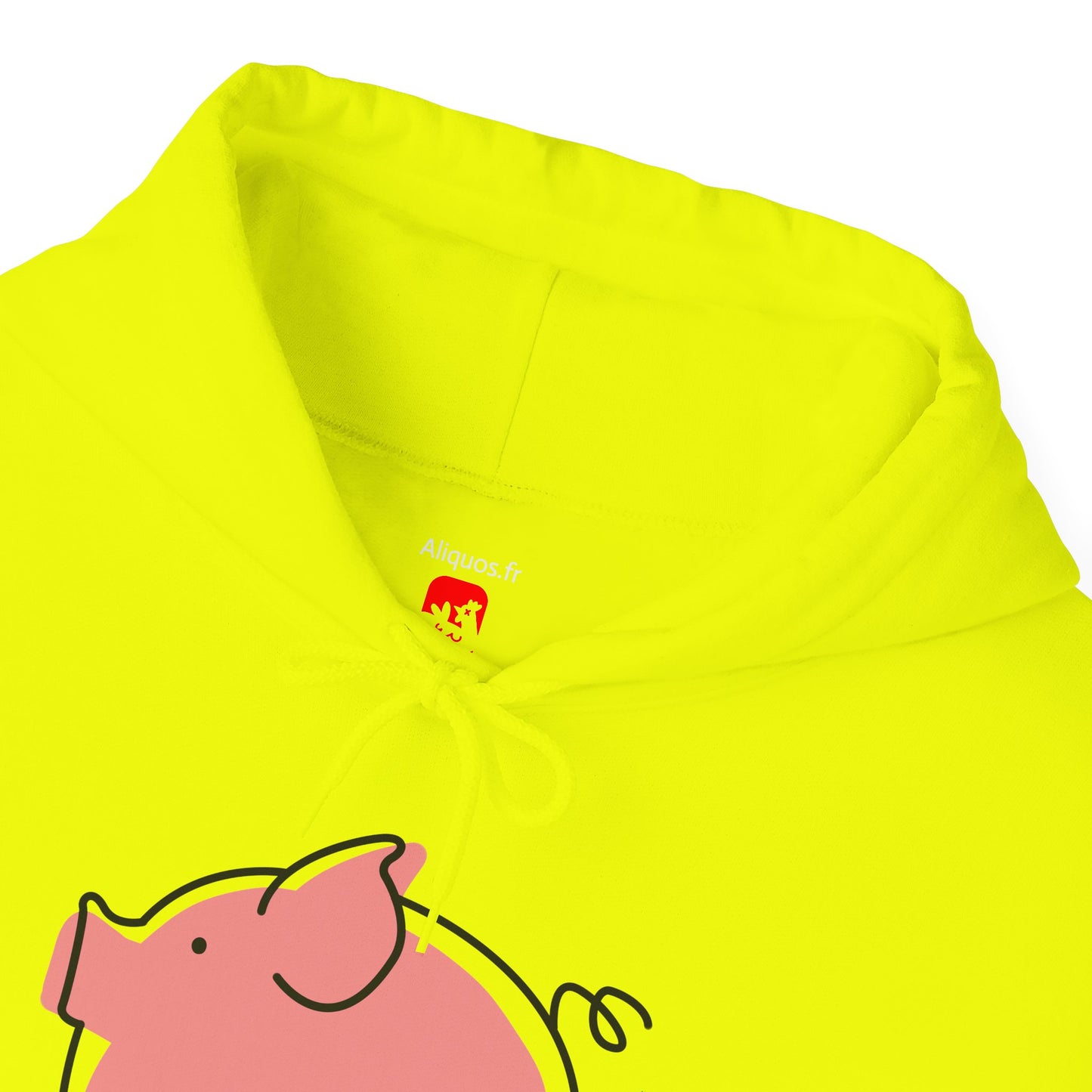 Pudgy Piggy Unisex Hooded Sweatshirt - ALIQUOS