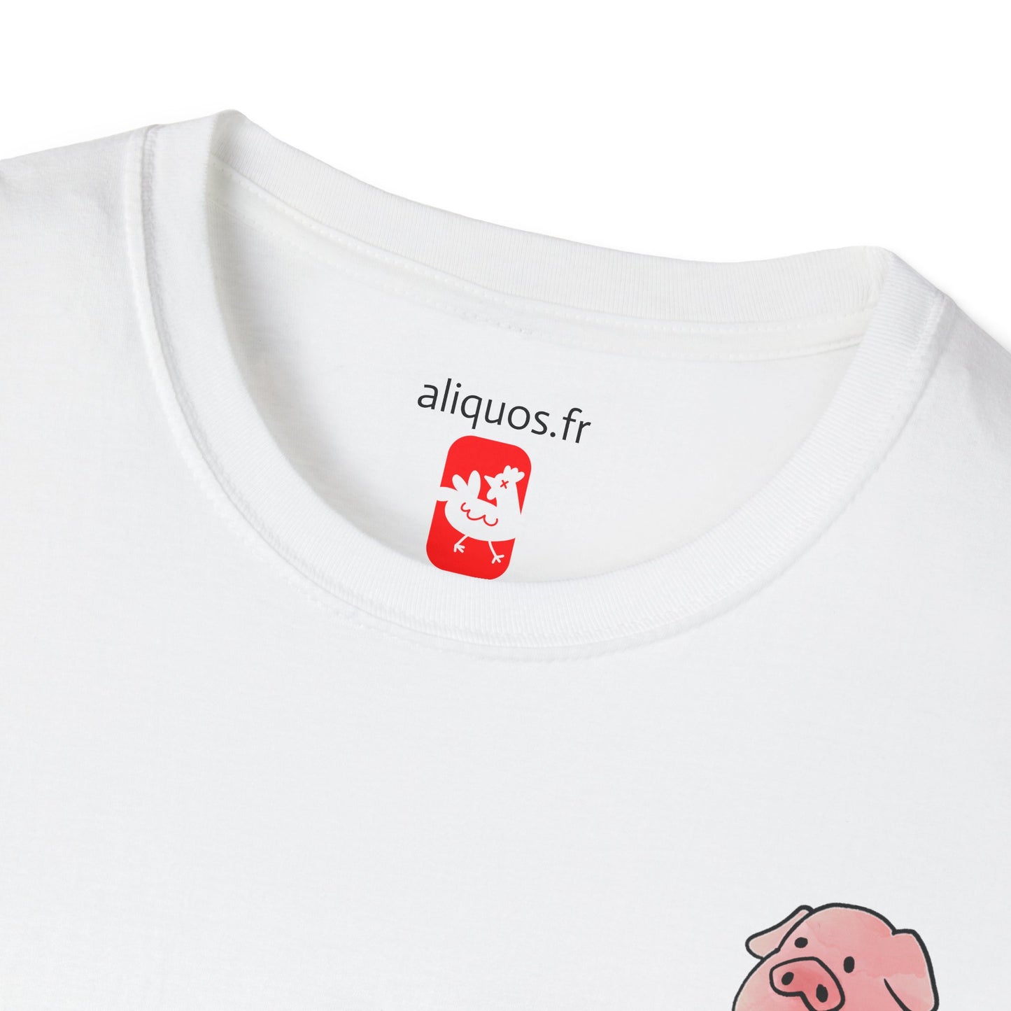 Unisex T-Shirt - Sitting Piggy - Aliquos
