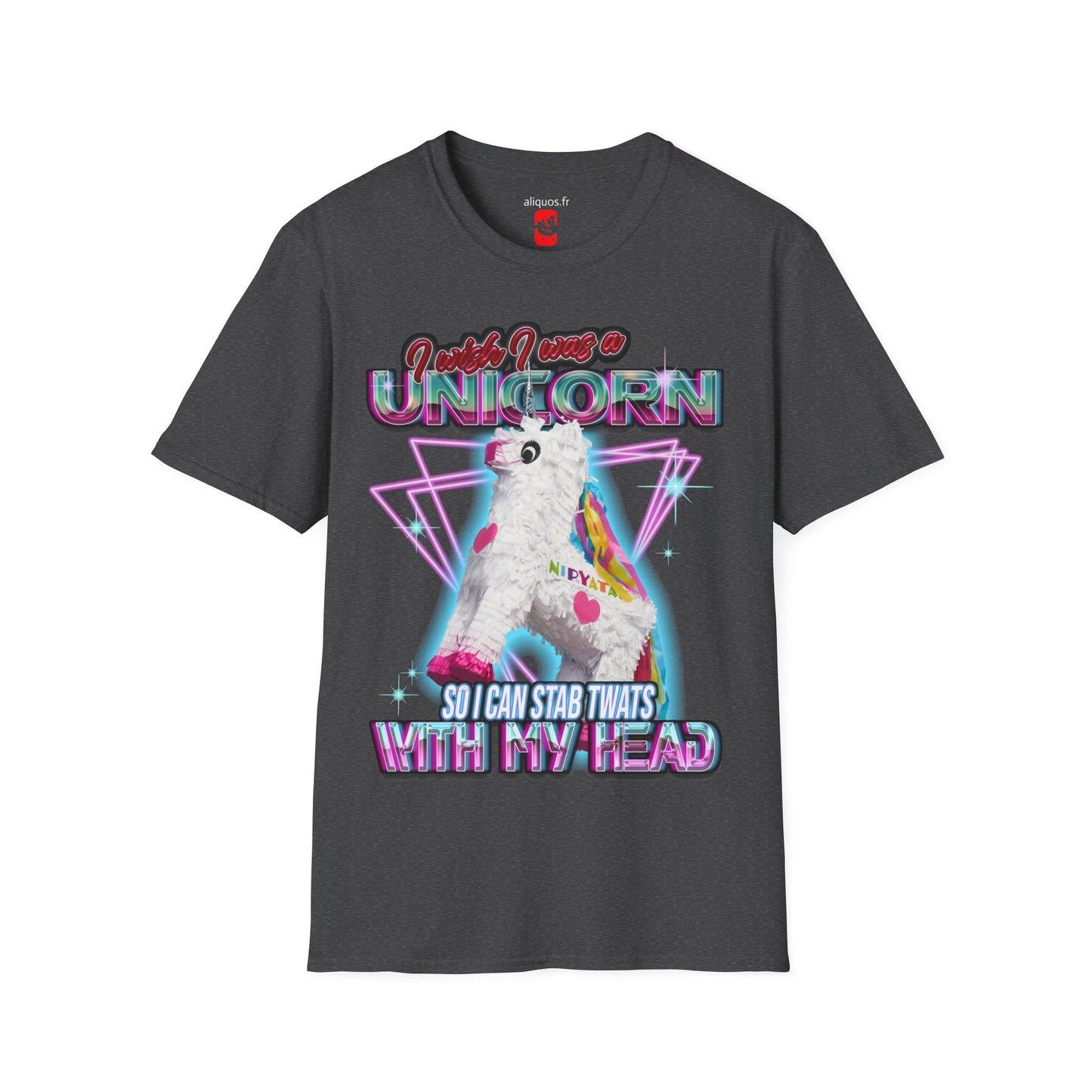 I Want To Be A Unicorn Unisex Tee - ALIQUOS