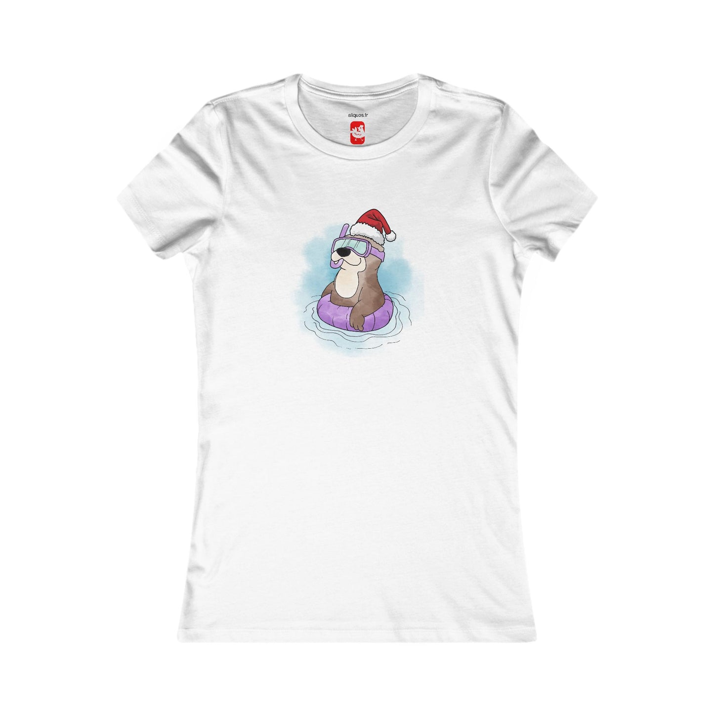 Damen T-Shirt - Weihnachtsotter 4