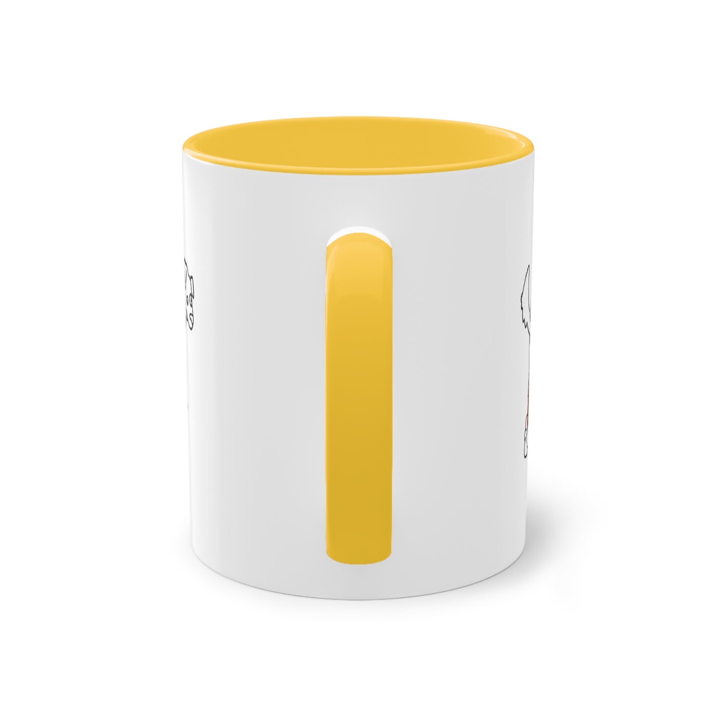Two Tone Mug - Doggy Rainbow Factory - ALIQUOS