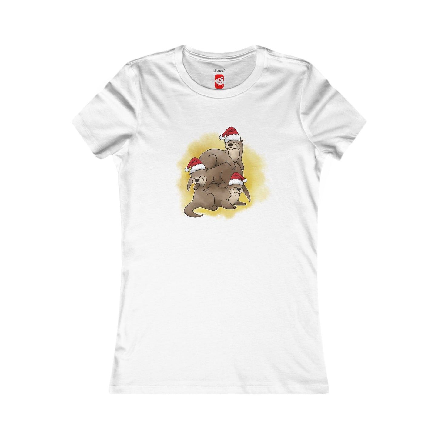 Damen T-Shirt - Weihnachtsotter 12