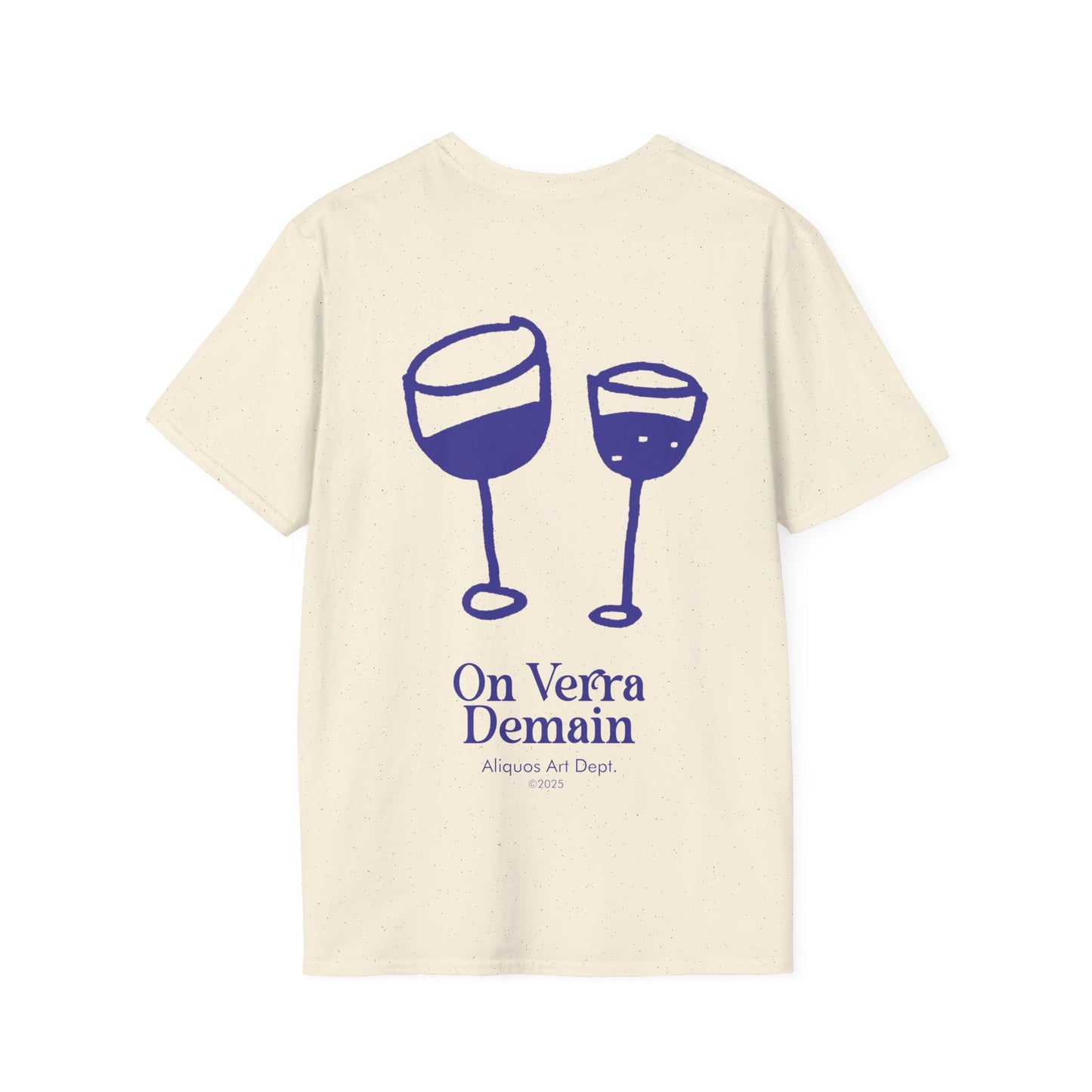 Unisex T-Shirt - Wine Drinkers - On Verra Demain - Aliquos