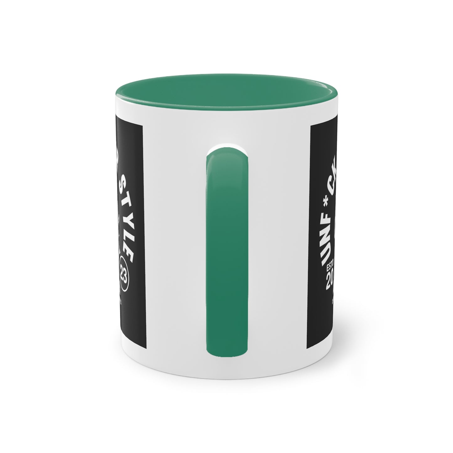 Burning Book Two-Tone Coffee Mug, 11oz - ALIQUOS