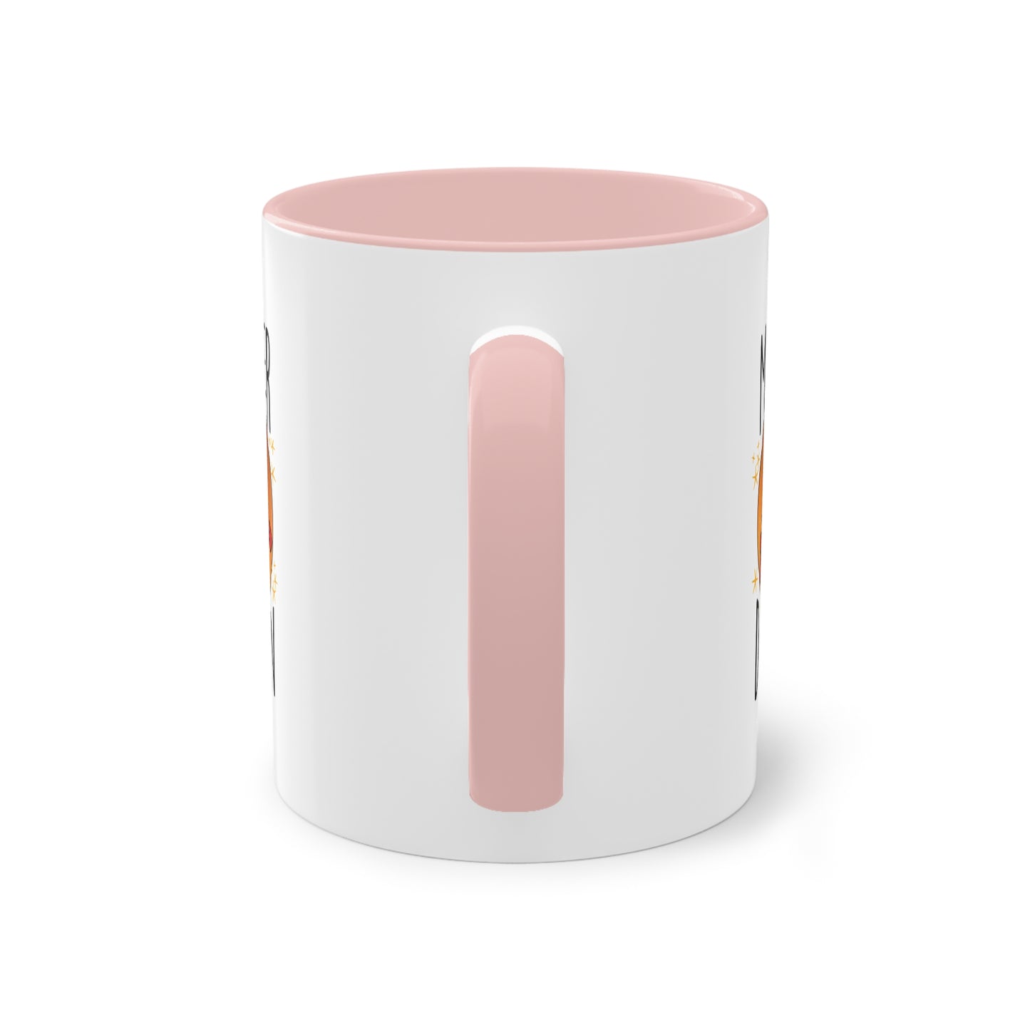 Zweifarbige Tasse – Design „Mein innerer Dämon“