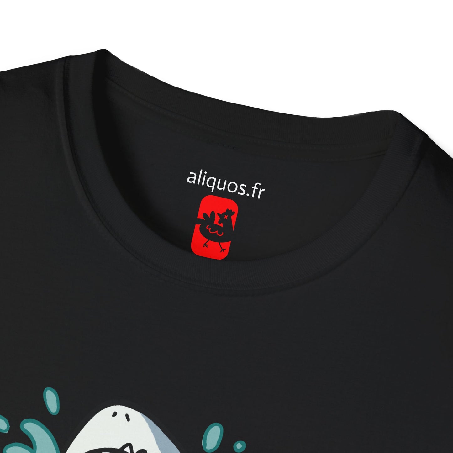 T-shirt unisexe - Surprise Shark - Aliquos