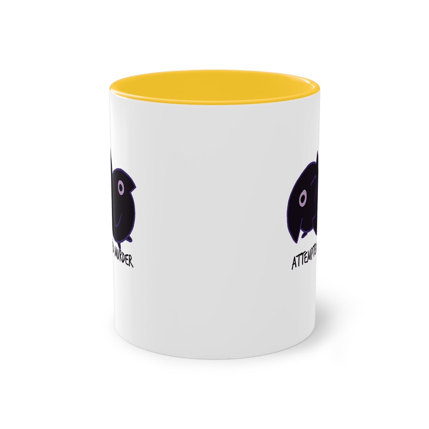 Two Tone Mug - Attempted Murder Design - ALIQUOS