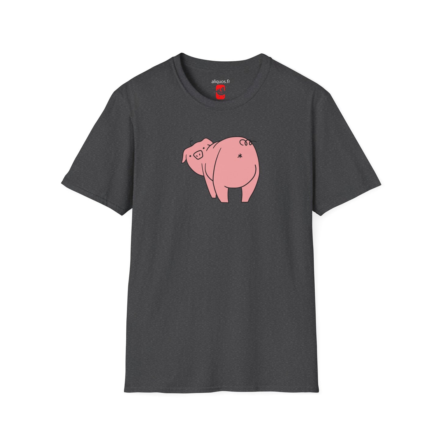 Piggy Rear Unisex Tee - ALIQUOS