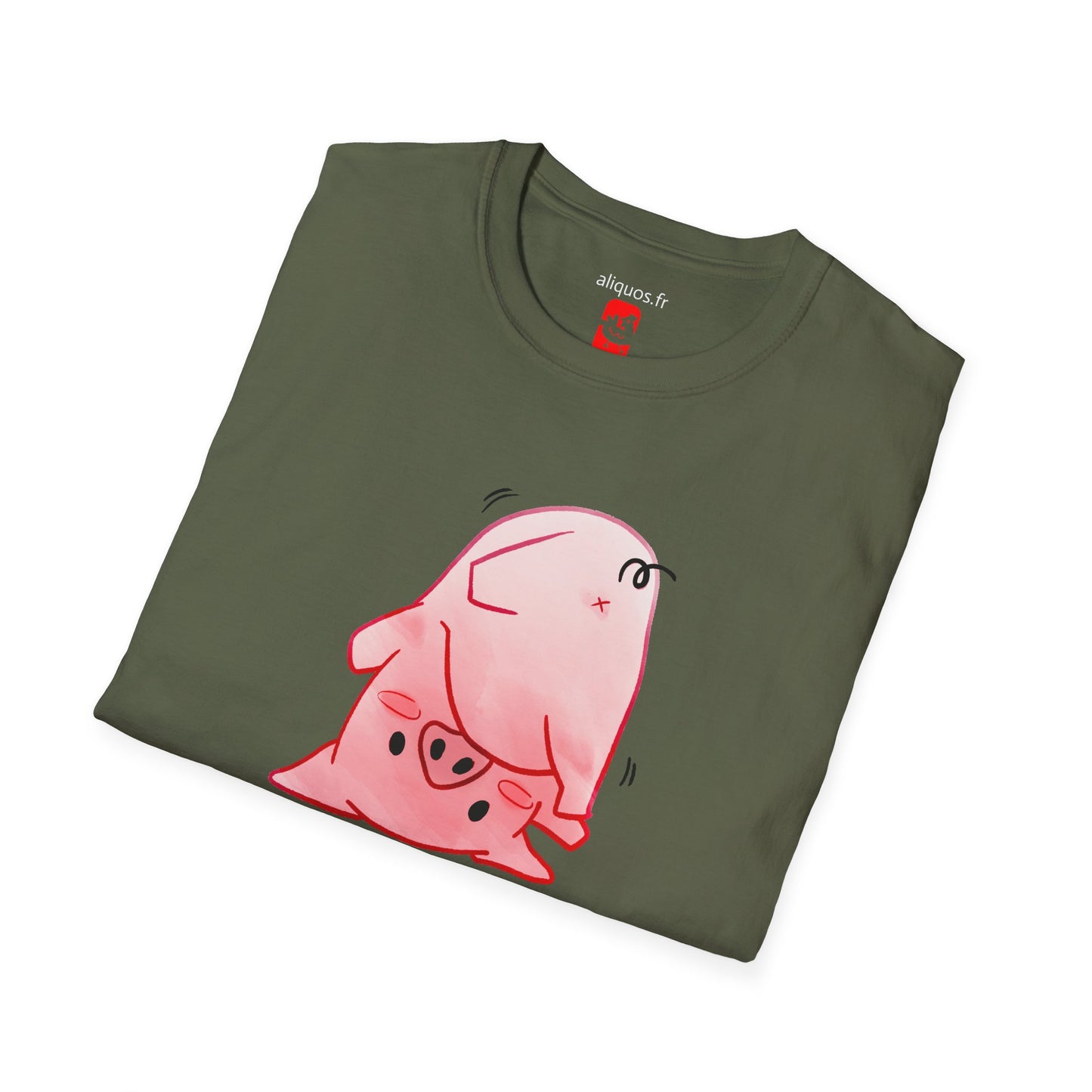 Unisex T-Shirt - Handstand Piggy - Aliquos
