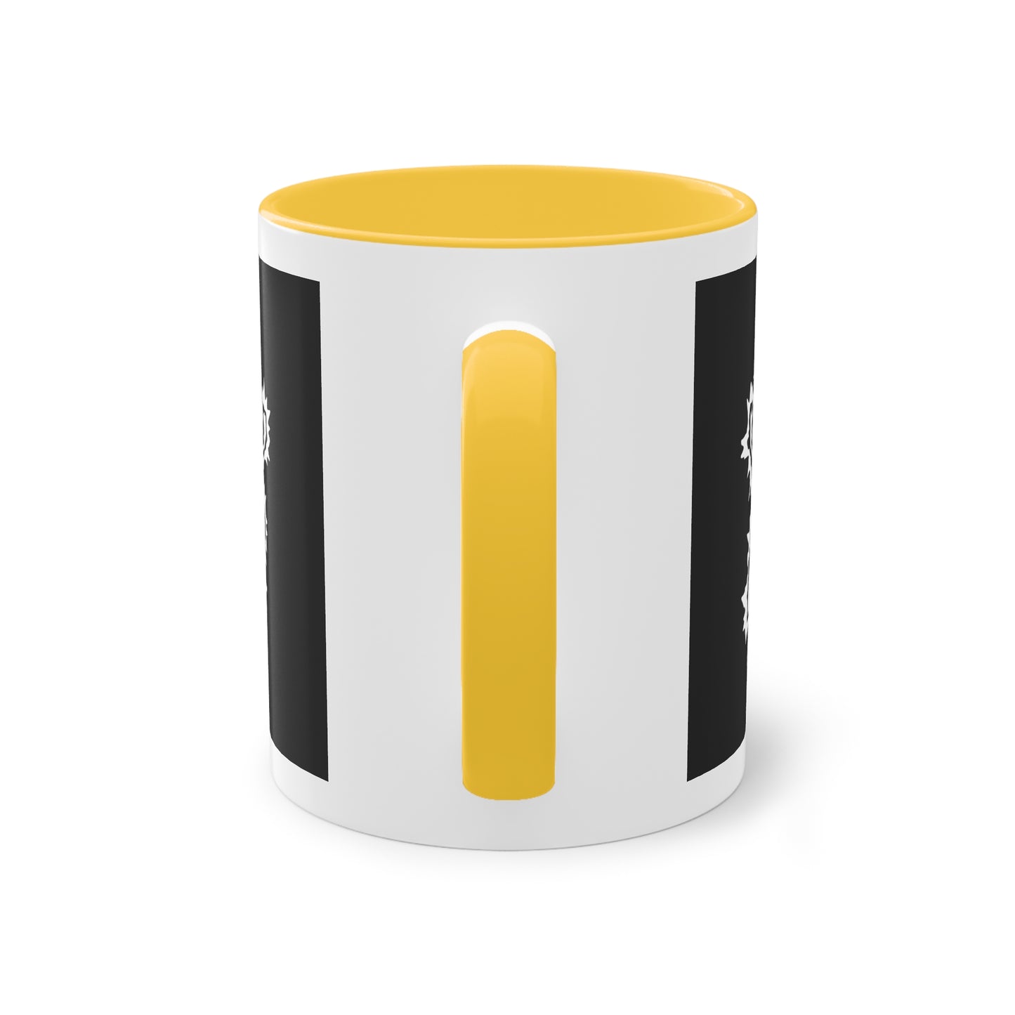 Two Tone Mug - Halloween Skeleton 'Game Over' Design - ALIQUOS