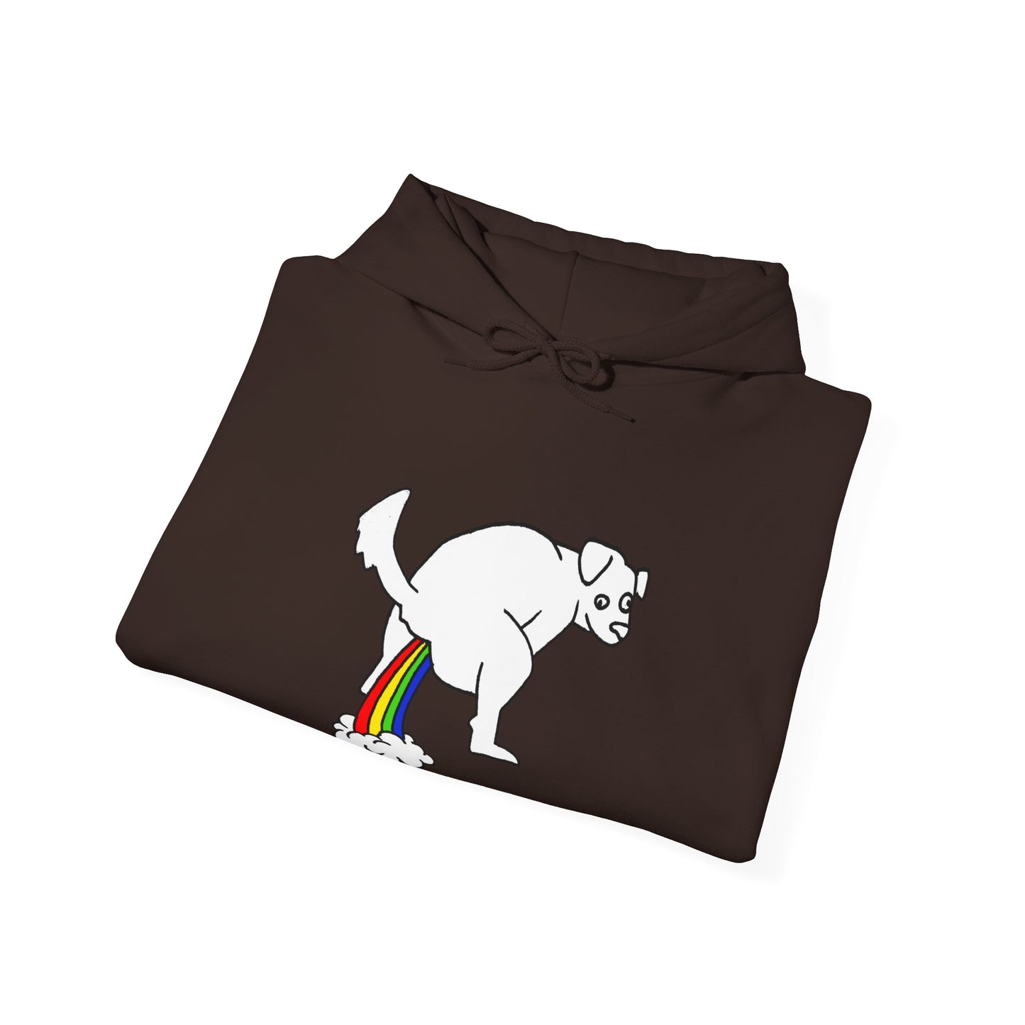 Unisex Hooded Sweatshirt - Doggy Rainbow Factory - ALIQUOS